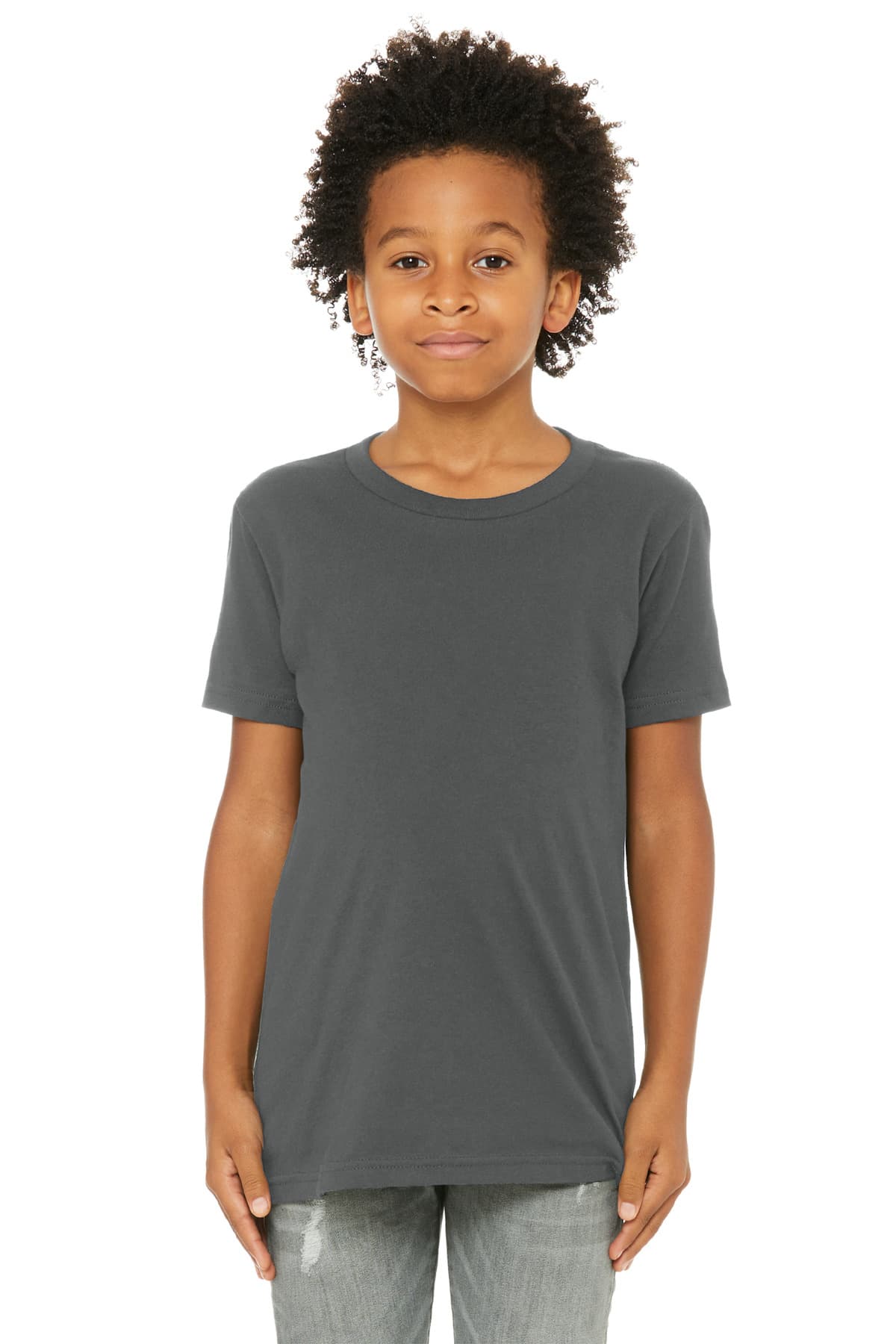 BELLA+CANVAS ® Youth Jersey Short Sleeve Tee. BC3001Y thumbnail 2