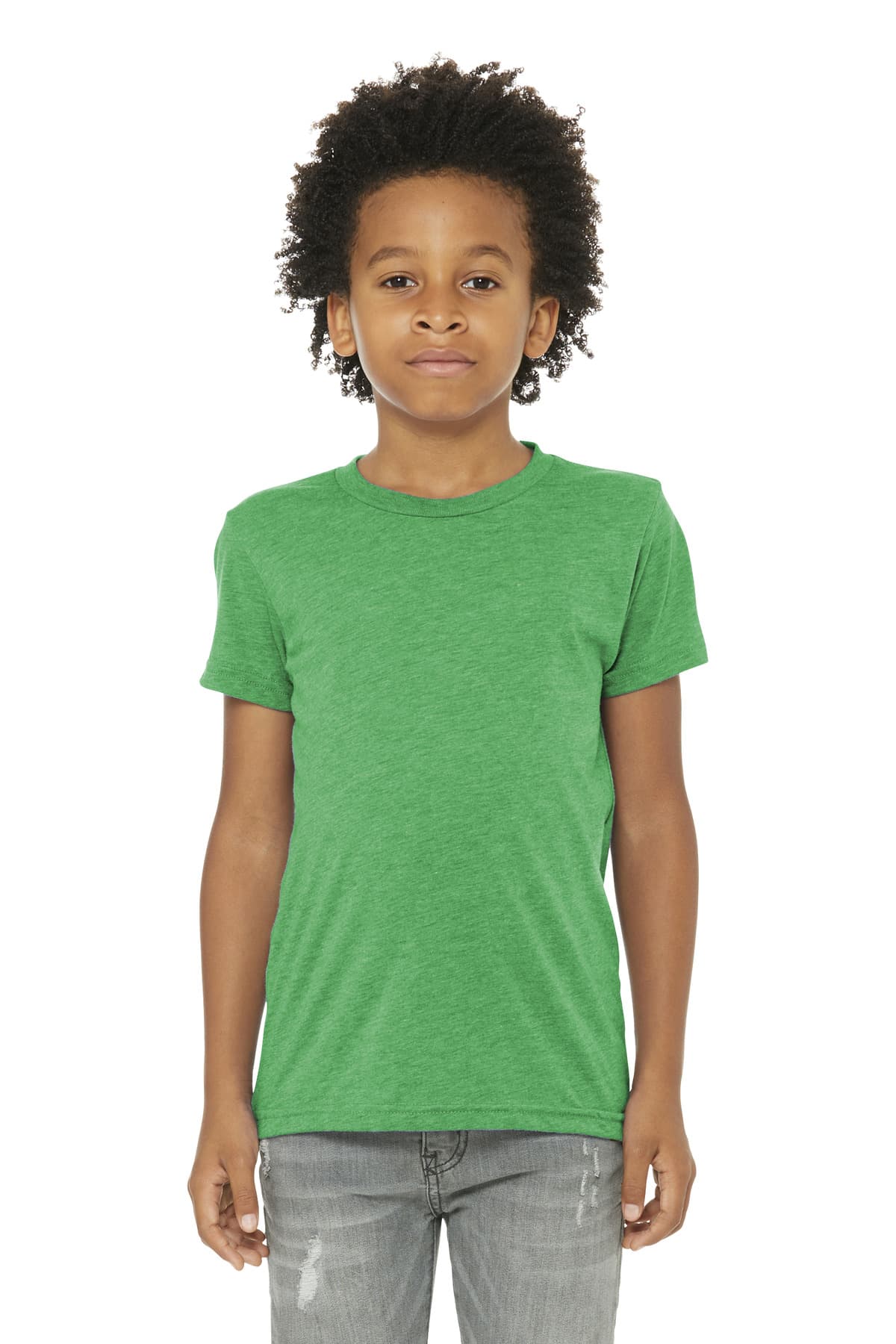 BELLA+CANVAS ® Youth Triblend Short Sleeve Tee. BC3413Y thumbnail 4