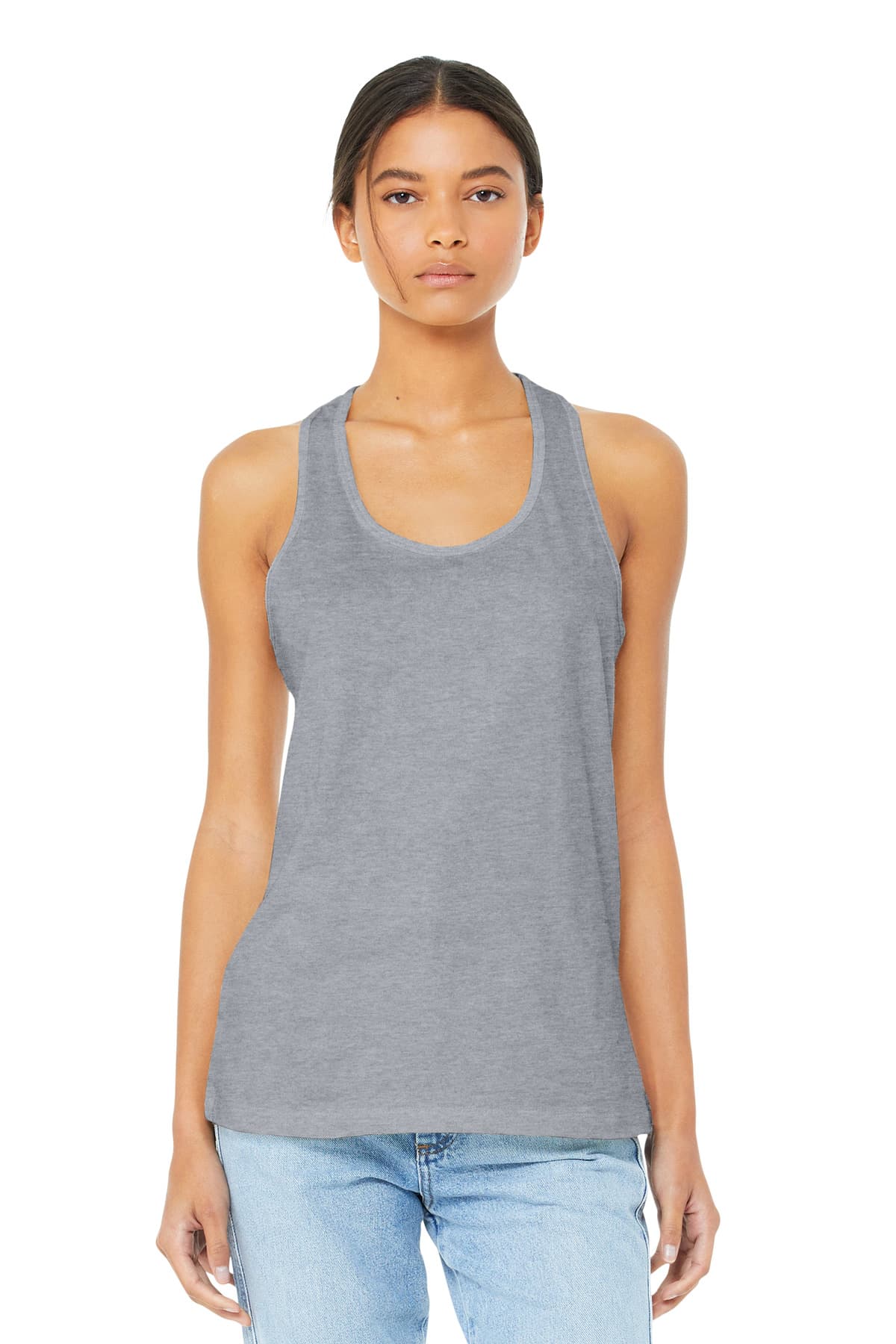 BELLA+CANVAS ® Women's Jersey Racerback Tank. BC6008 thumbnail 2