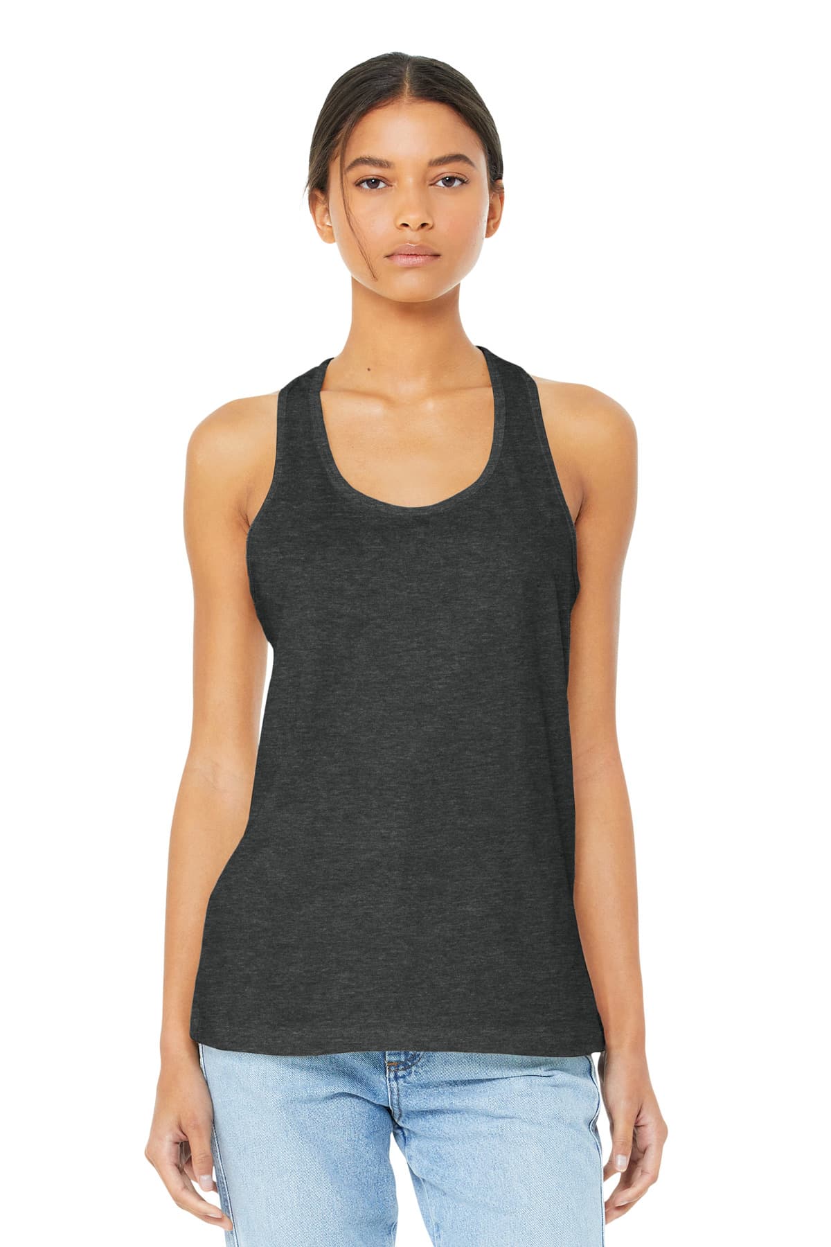 BELLA+CANVAS ® Women's Jersey Racerback Tank. BC6008 thumbnail 4