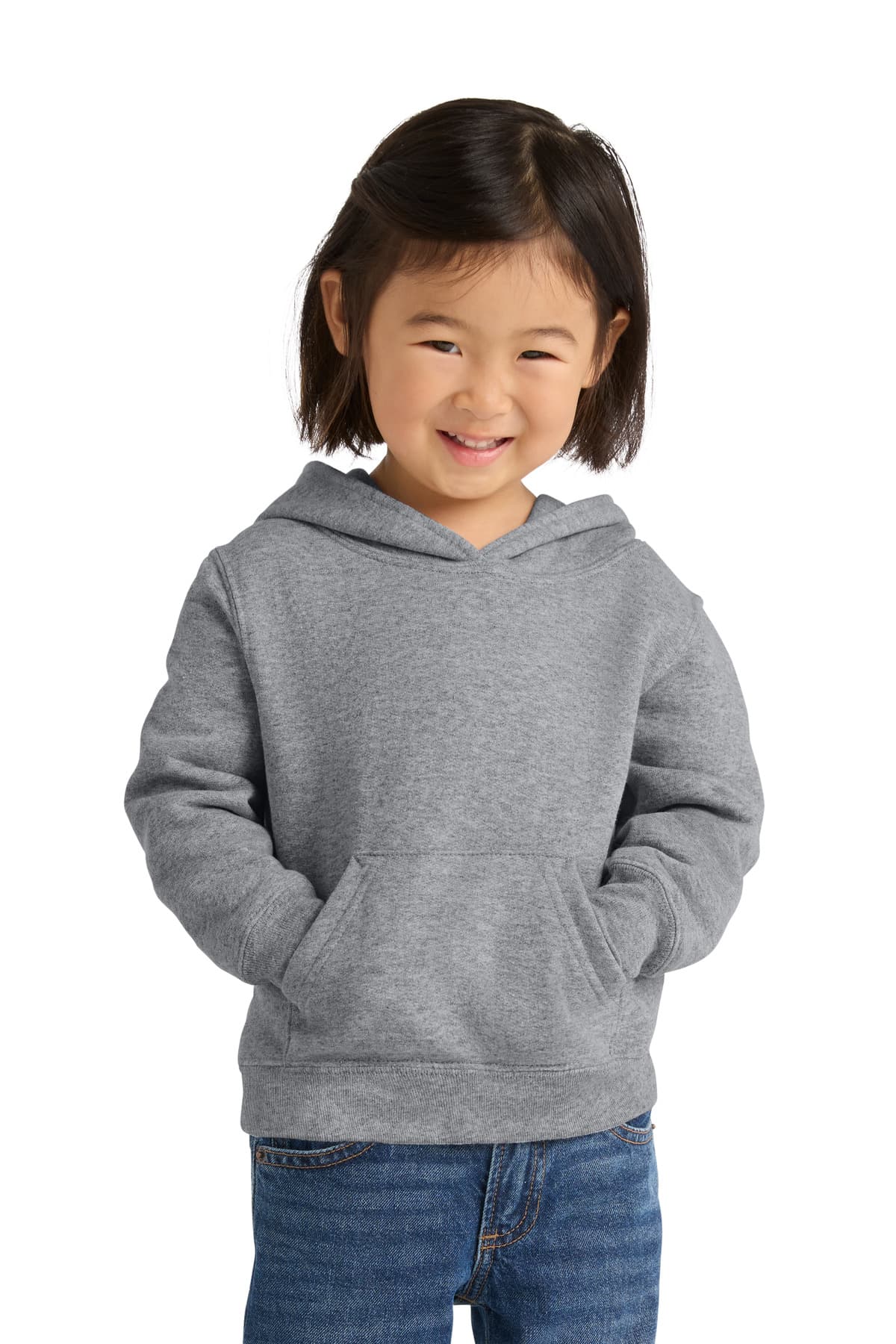 Port & Co  Toddler Core Fleece Pullover Hooded Sweatshirt. CAR78TH thumbnail 4