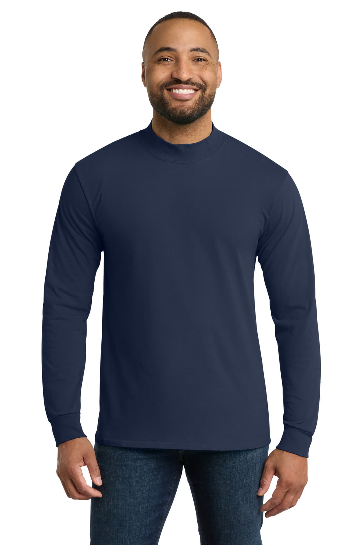Port & Co  Essential Mock Turtleneck. PC61M thumbnail 4