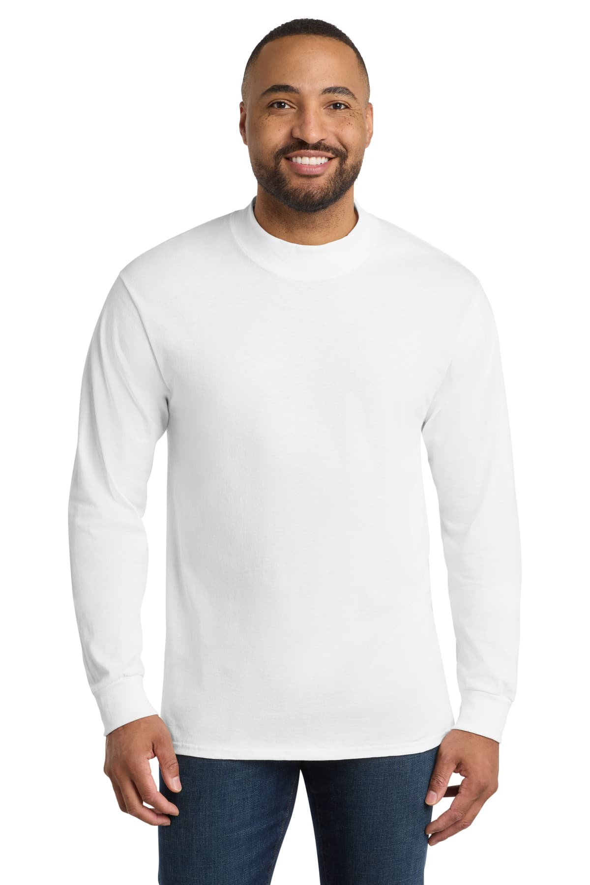 Port & Co  Essential Mock Turtleneck. PC61M thumbnail 2