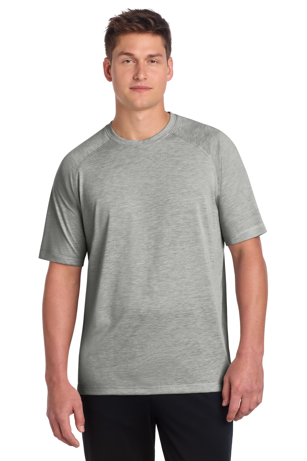 Sport-Tek ® PosiCharge ® Tri-Blend Wicking Raglan Tee. ST400 thumbnail 5