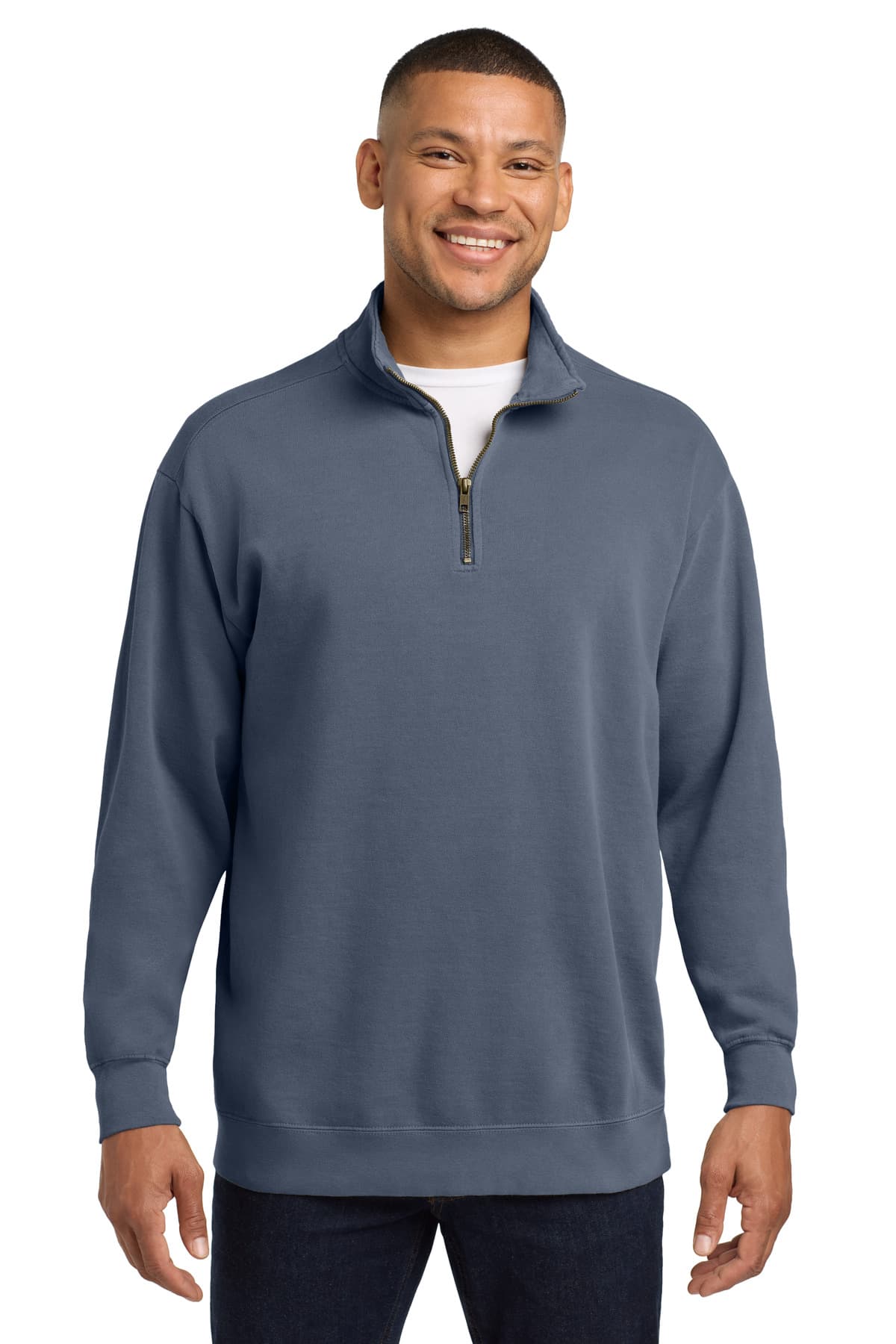 COMFORT COLORS ® Ring Spun 1/4-Zip Sweatshirt. 1580 thumbnail 4