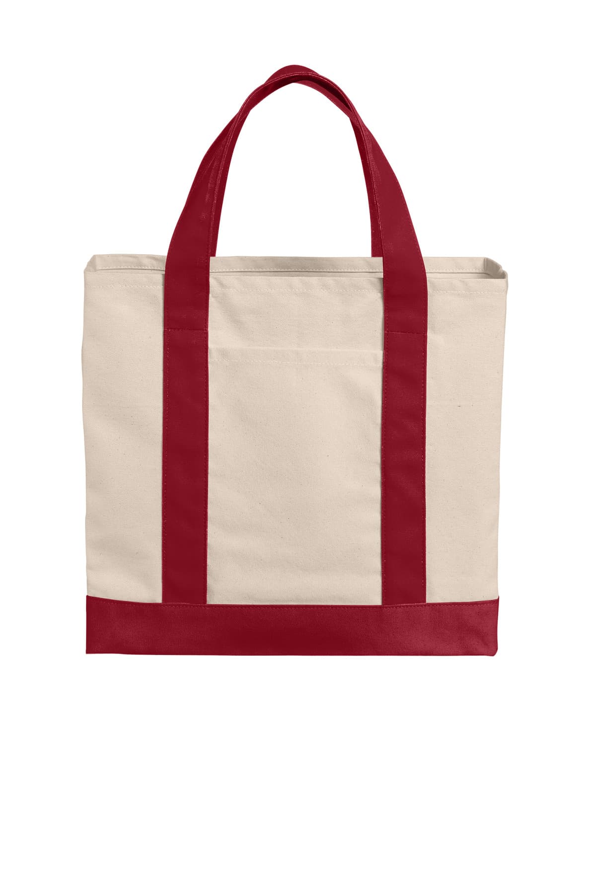 Port Authority ® Cotton Canvas Two-Tone Tote BG429 thumbnail 3