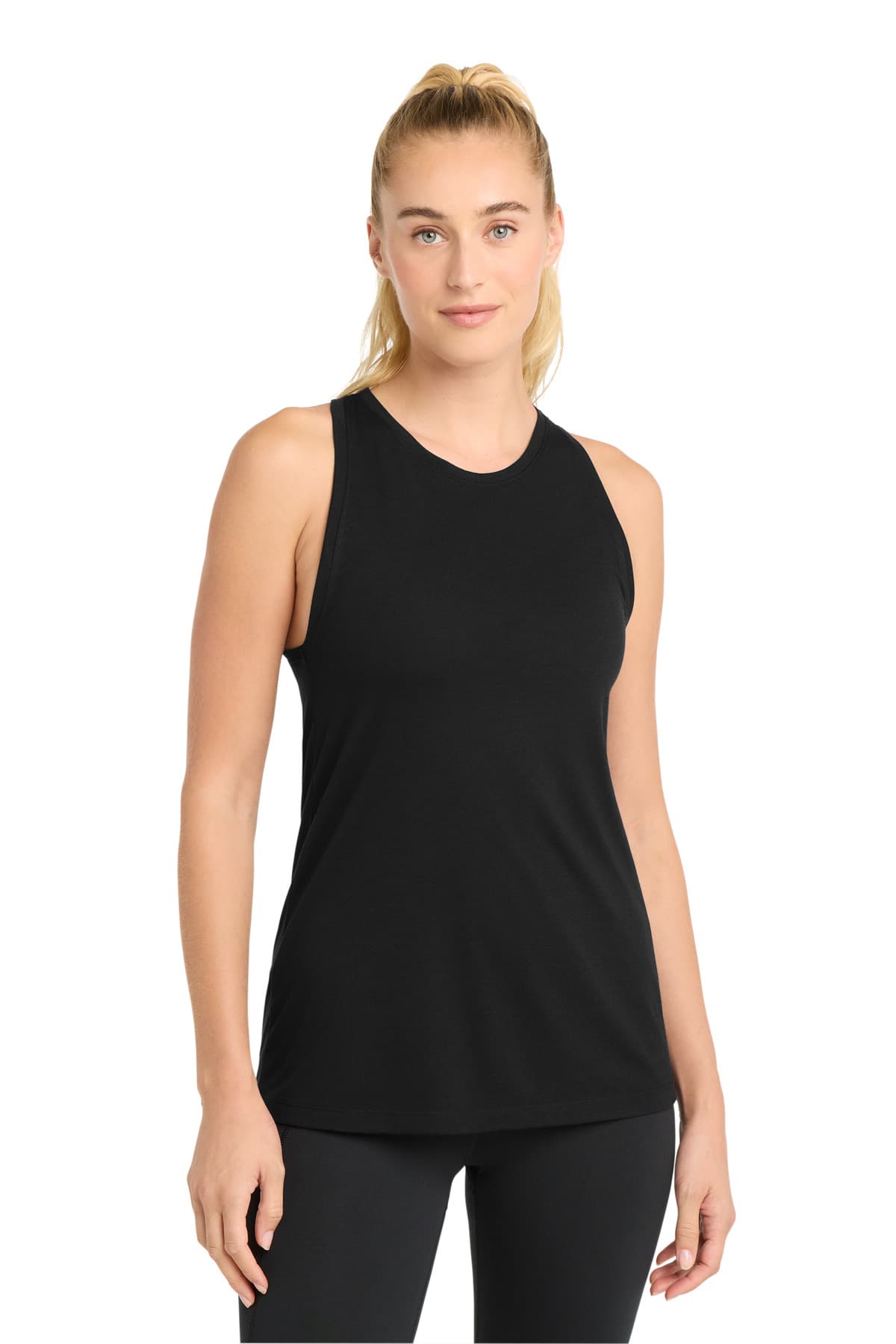 Sport-Tek ® Women's PosiCharge ® Tri-Blend Wicking Tank. LST402 thumbnail 2