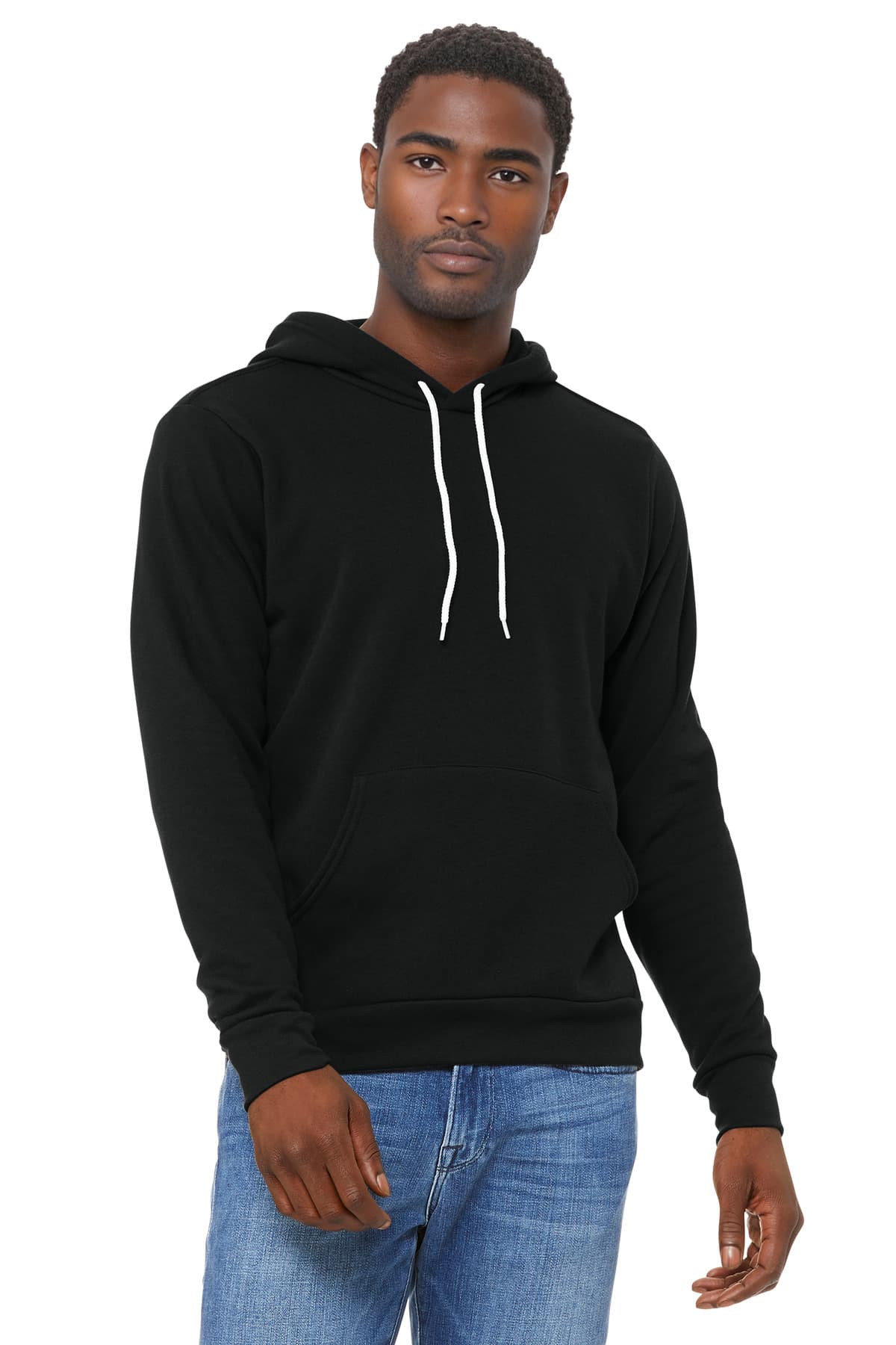 BELLA+CANVAS ® Unisex Sponge Fleece Pullover Hoodie. BC3719 thumbnail 3