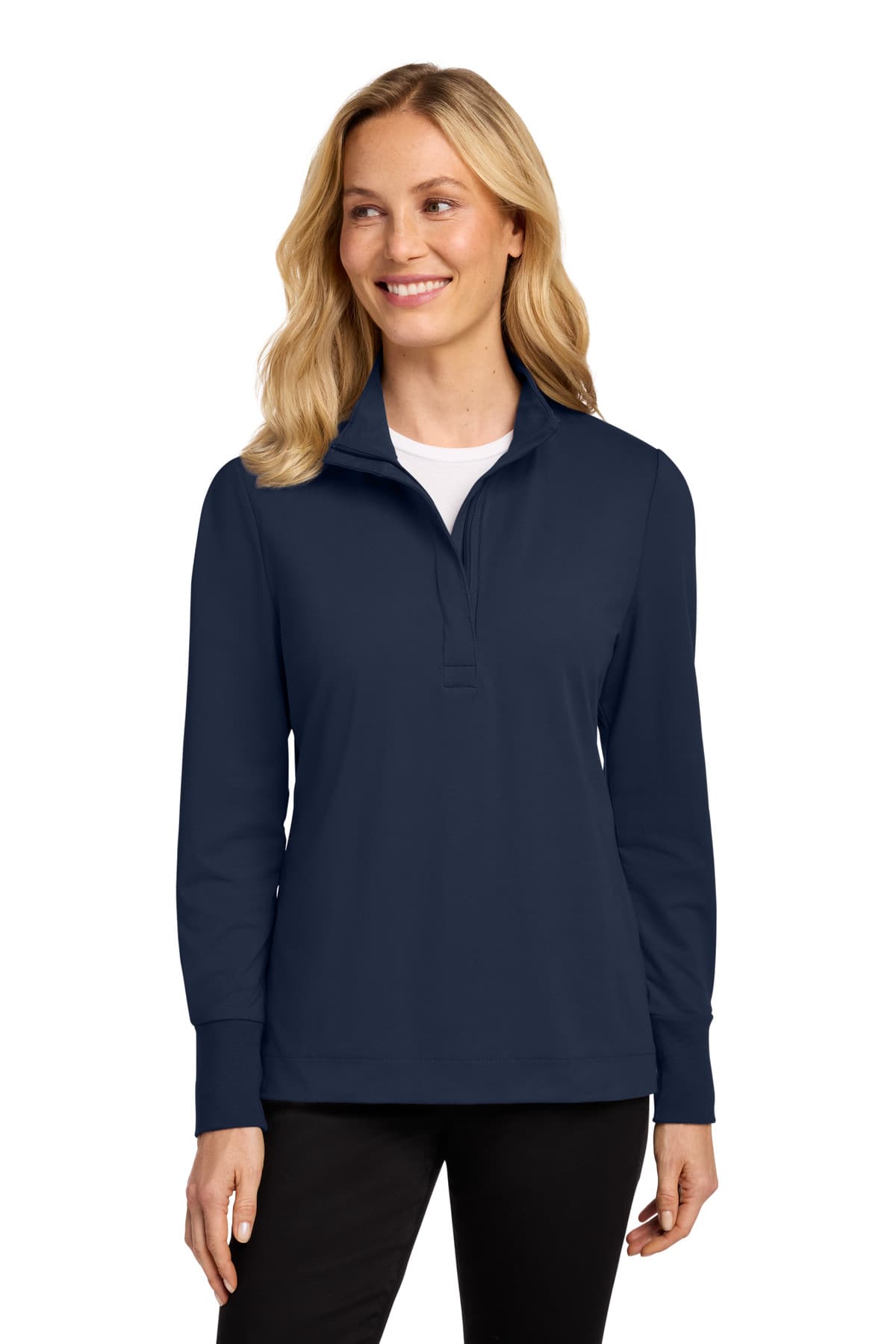 Port Authority ® Women's Fairway Stretch 1/4-Zip LK829 thumbnail 3