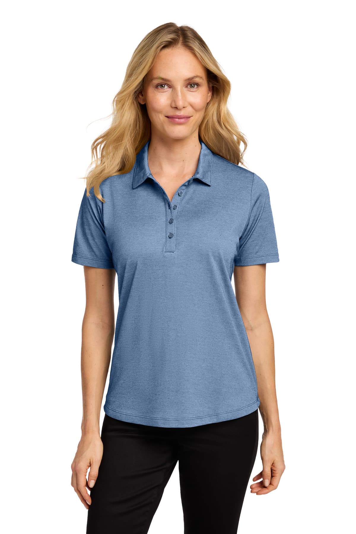 Port Authority ® Women's Fine Pique Blend Polo LK830 thumbnail 3