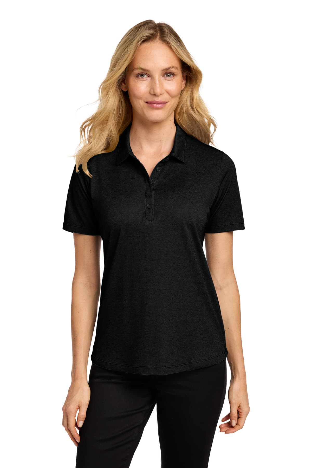Port Authority ® Women's Fine Pique Blend Polo LK830 thumbnail 5