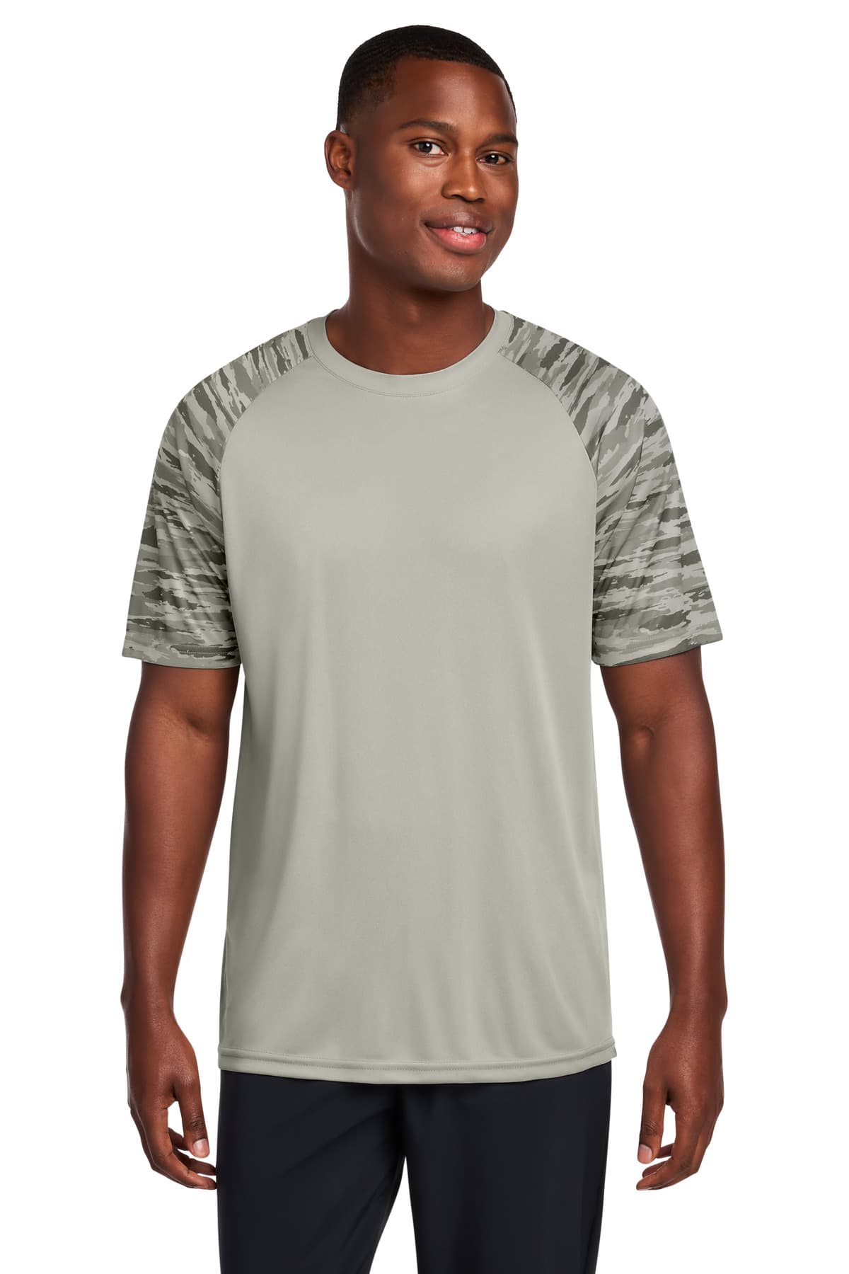 Sport-Tek ® Drift Camo Colorblock Tee ST376 thumbnail 4