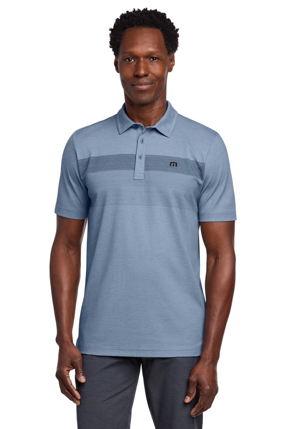 TravisMathew Coastal Chest Stripe Polo TM1MY402 thumbnail 3