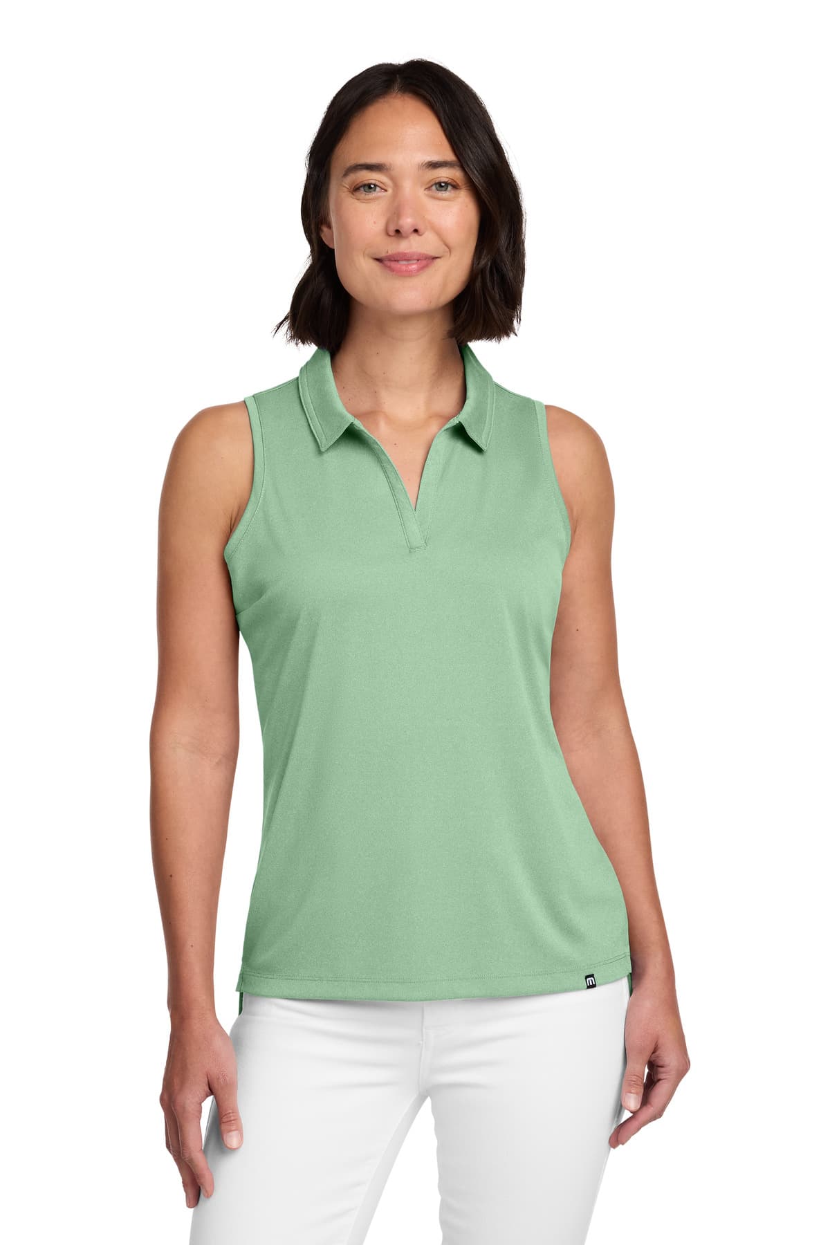 TravisMathew Women's Coto Performance Sleeveless Polo TM1WX001 thumbnail 2