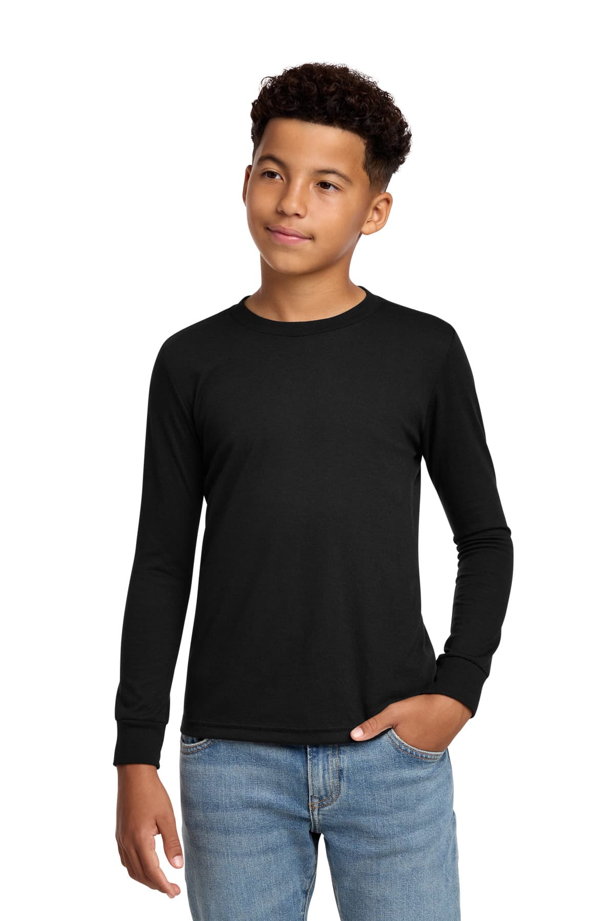 District ® Youth Perfect Tri ® Long Sleeve Tee DT132Y thumbnail 2