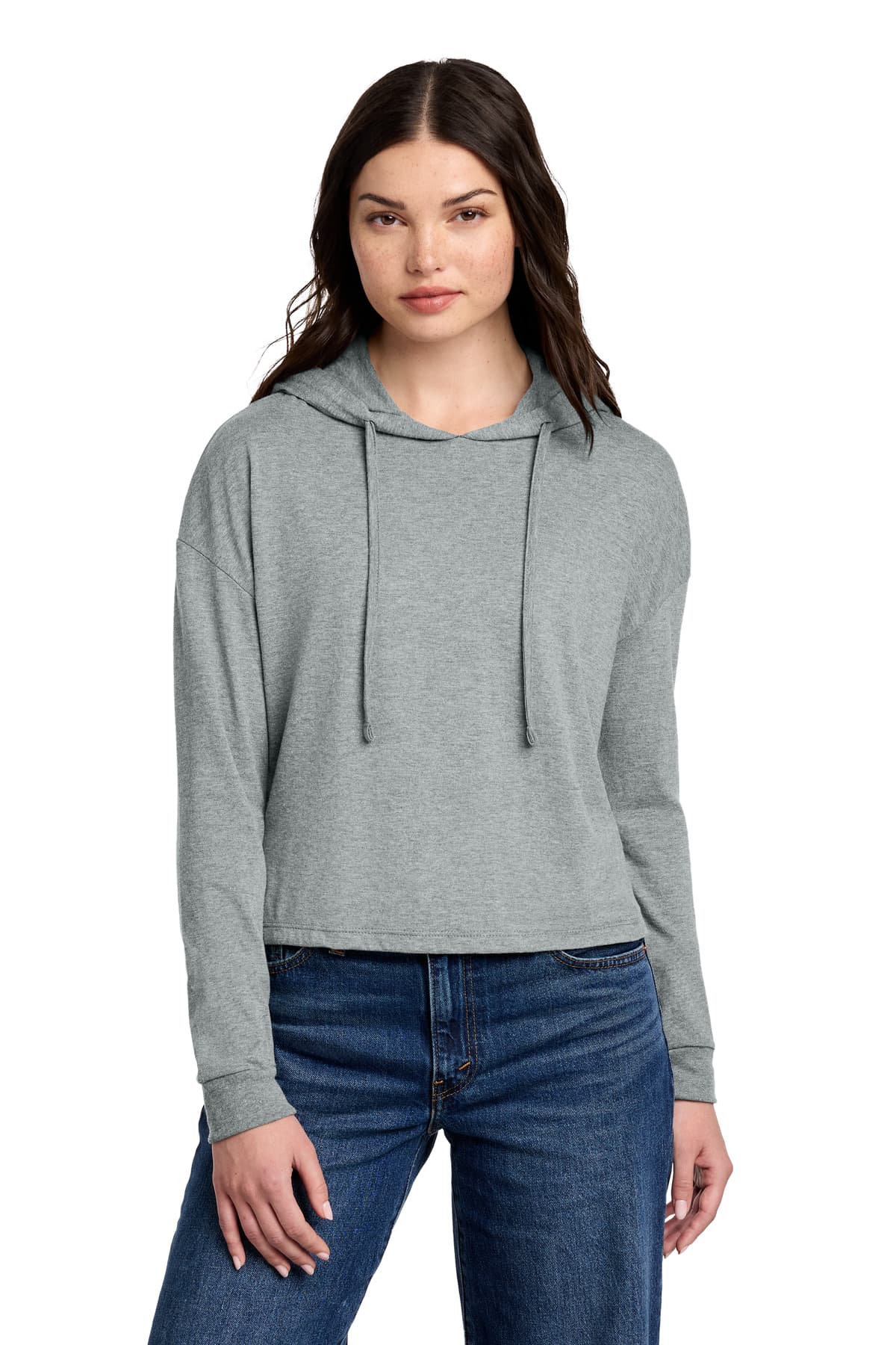 District ® Women's Perfect Tri ® Midi Long Sleeve Hoodie DT1390L thumbnail 5
