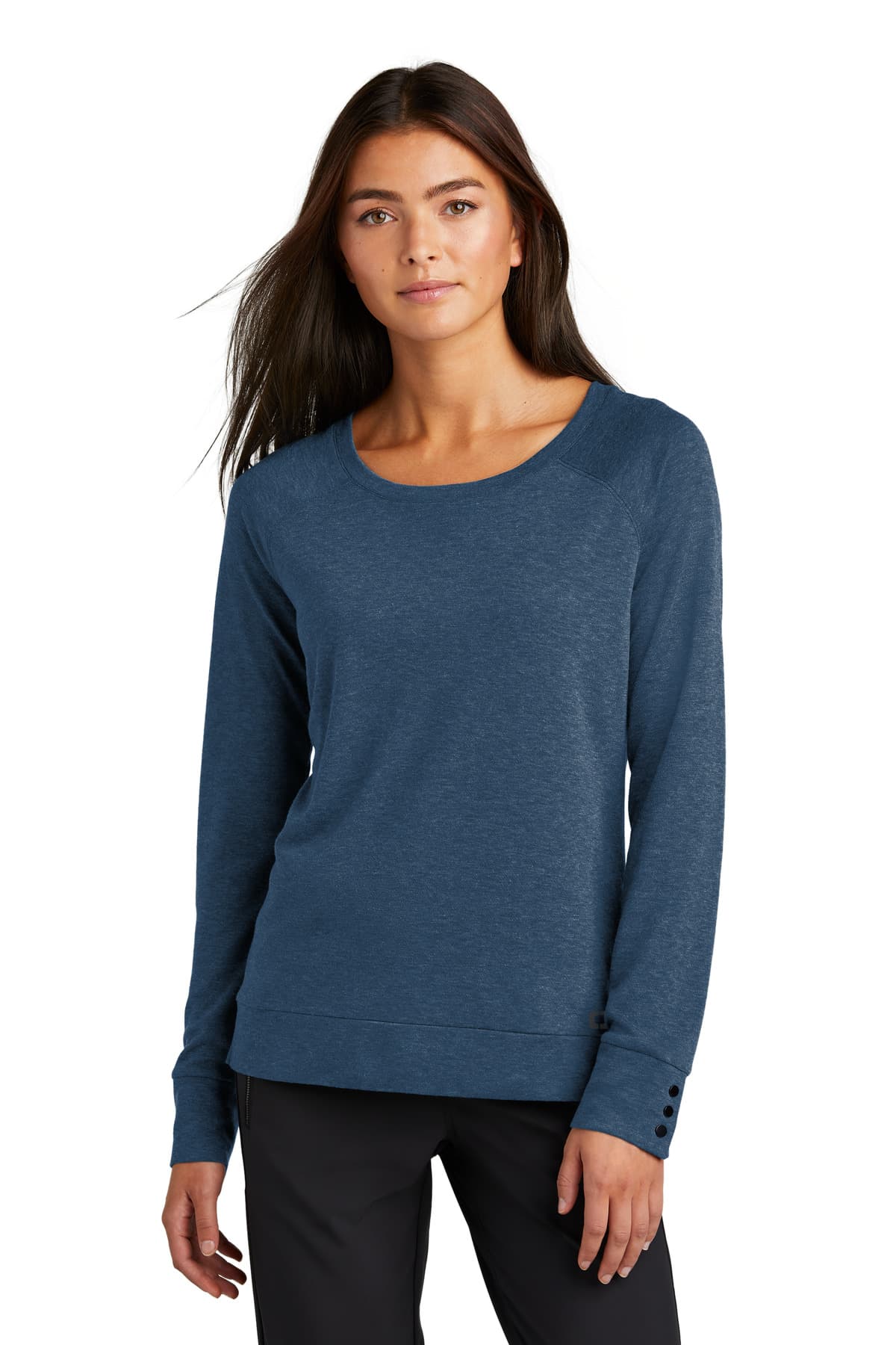 OGIO ® Women's Command Long Sleeve Scoop Neck LOG150 thumbnail 3