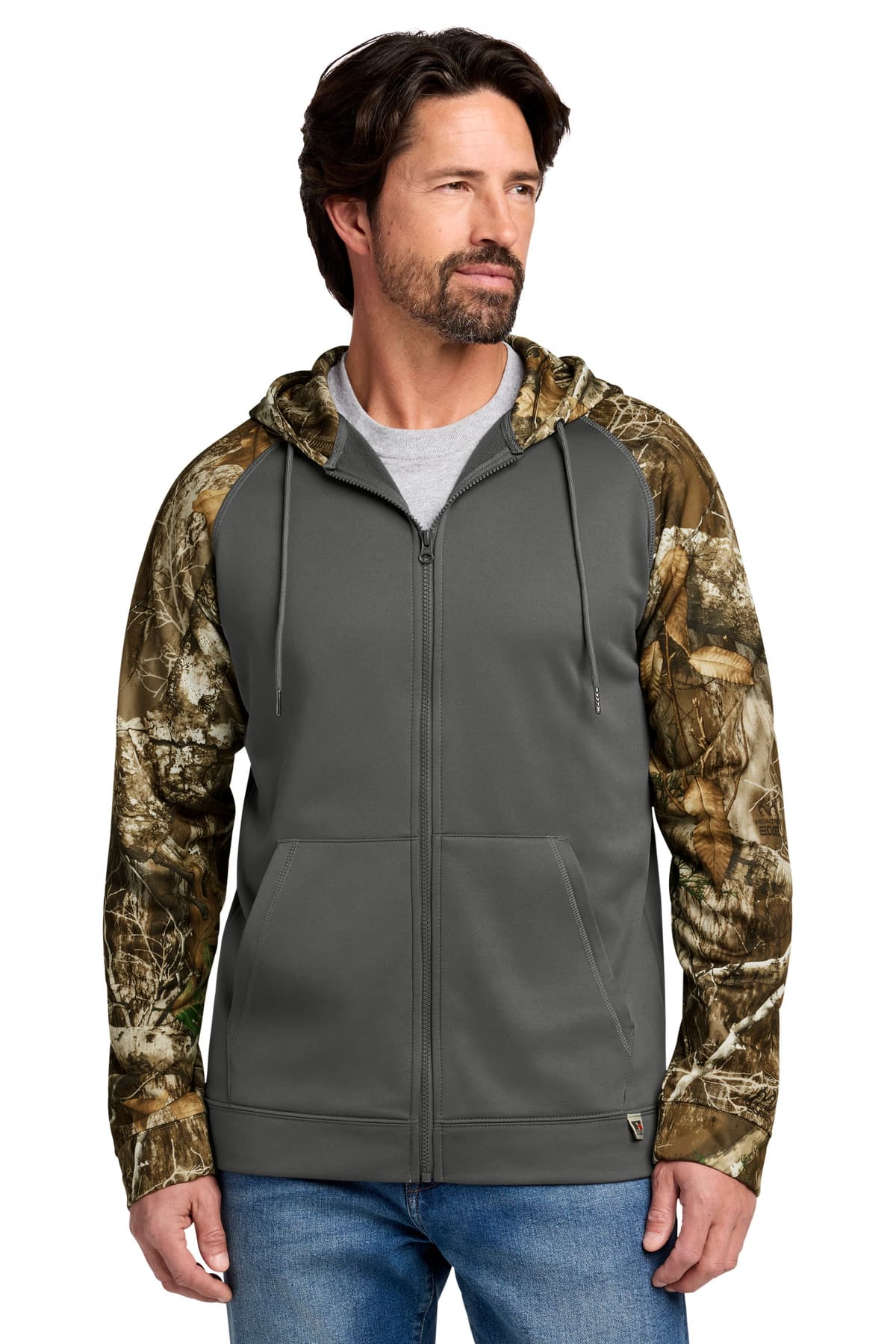 Russell Outdoors  Realtree ® Performance Colorblock Full-Zip Hoodie RU452 thumbnail 3
