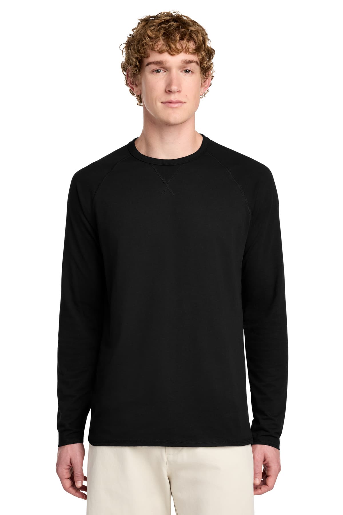 District ® Featherweight French Terry  Long Sleeve Crewneck DT572 thumbnail 2