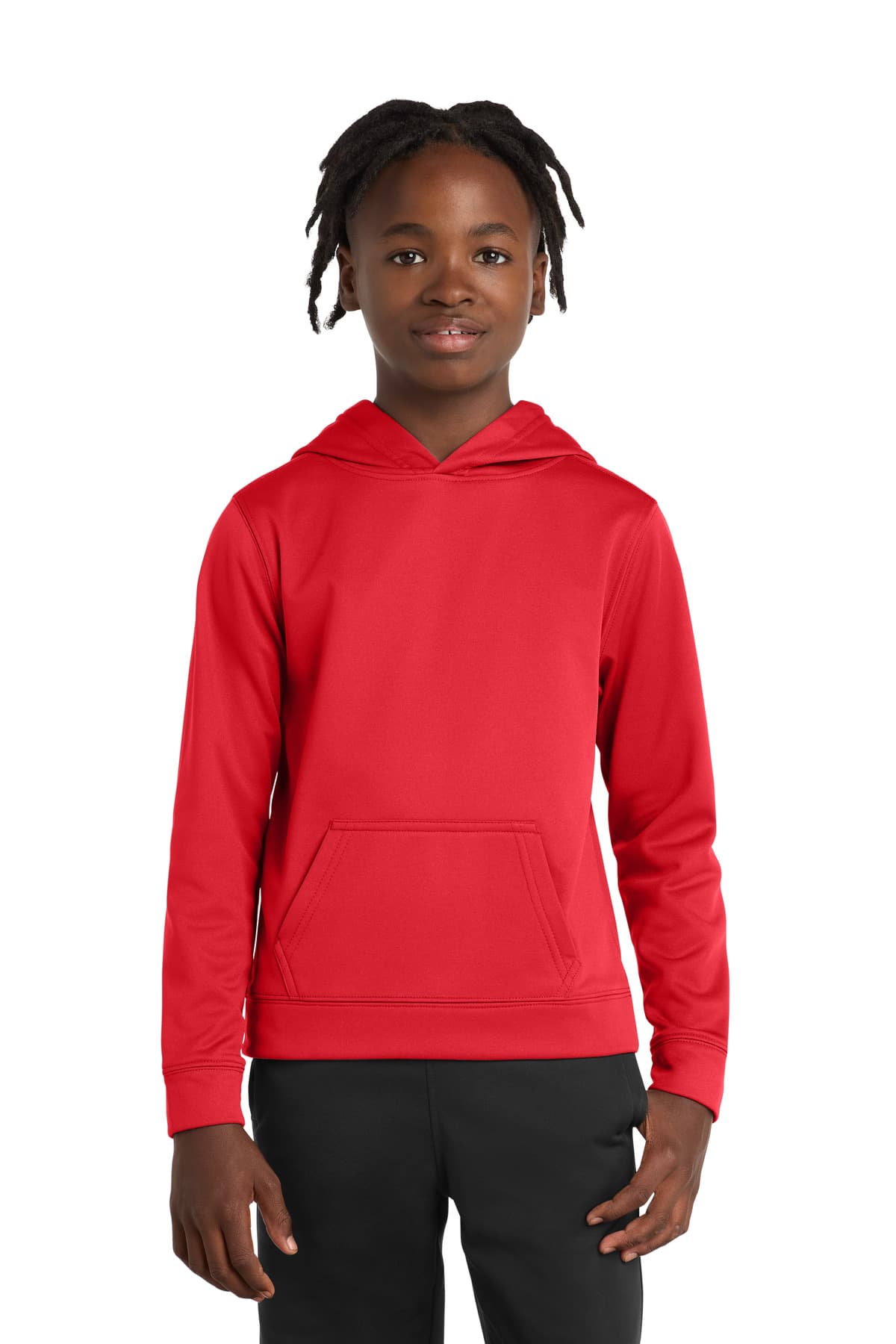 Port & Co  Youth Performance Fleece Pullover Hooded Sweatshirt. PC590YH thumbnail 5