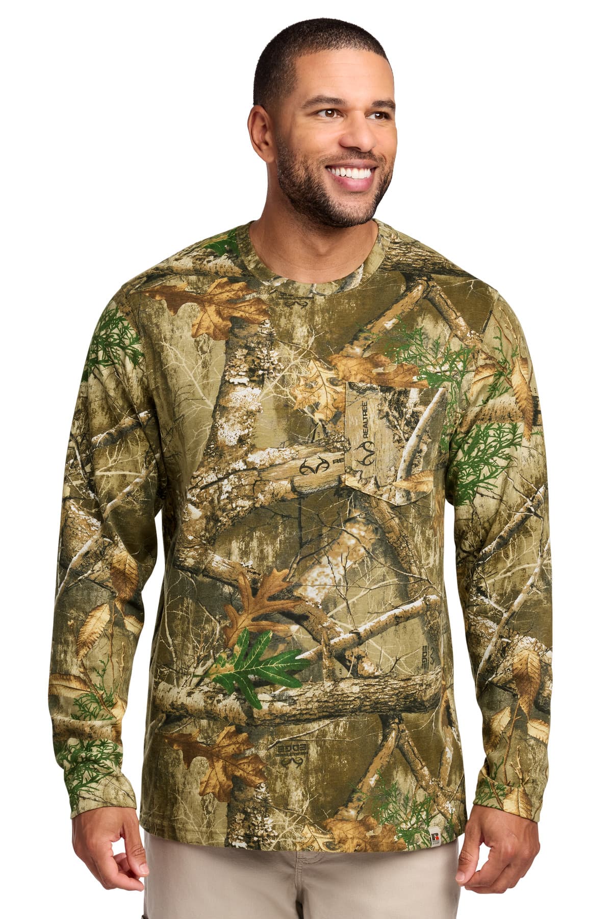 Russell Outdoors  Realtree ® Long Sleeve Pocket Tee RU100LSP thumbnail 2
