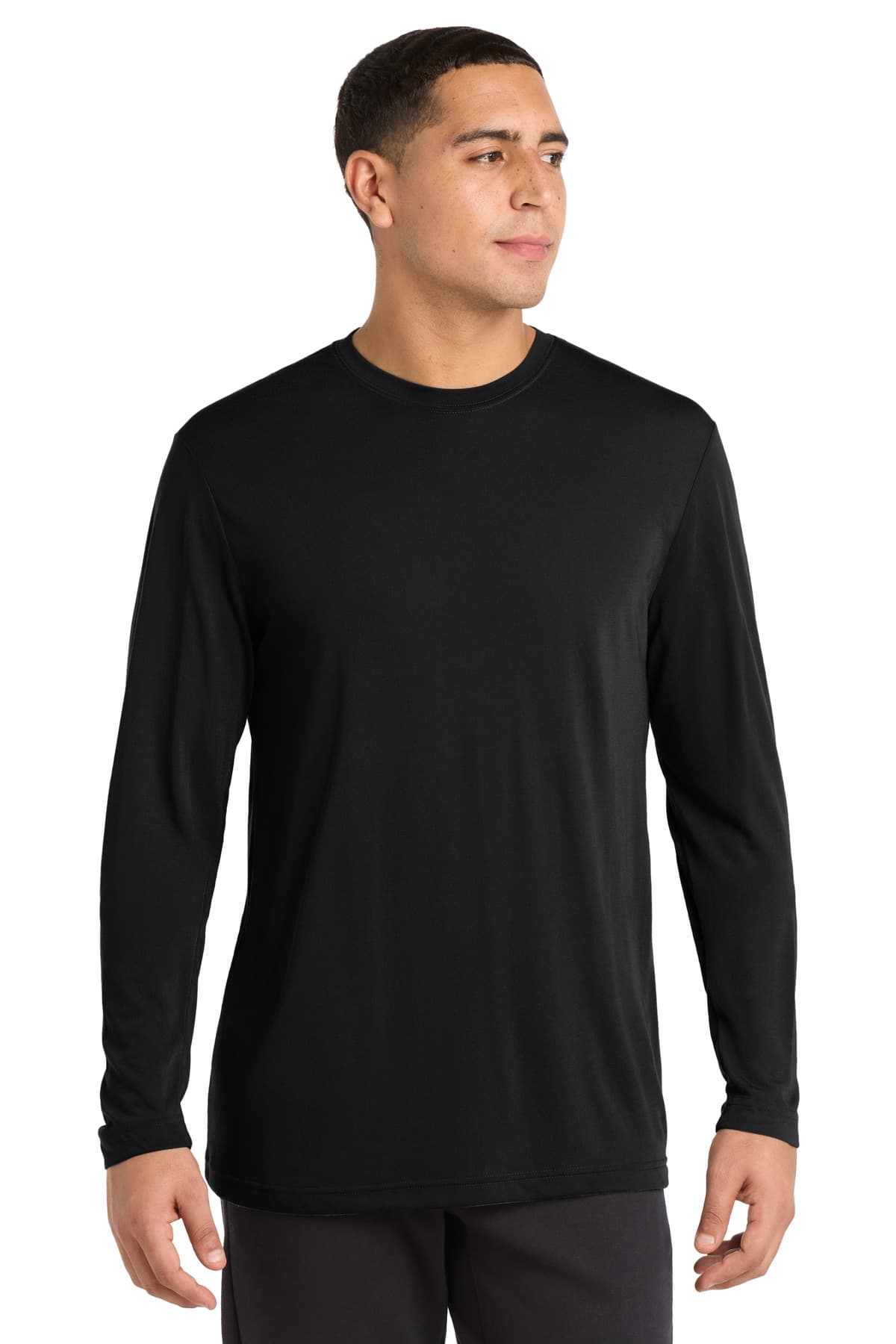 Sport-Tek ® Long Sleeve PosiCharge ® Competitor  Cotton Touch  Tee. ST450LS thumbnail 2