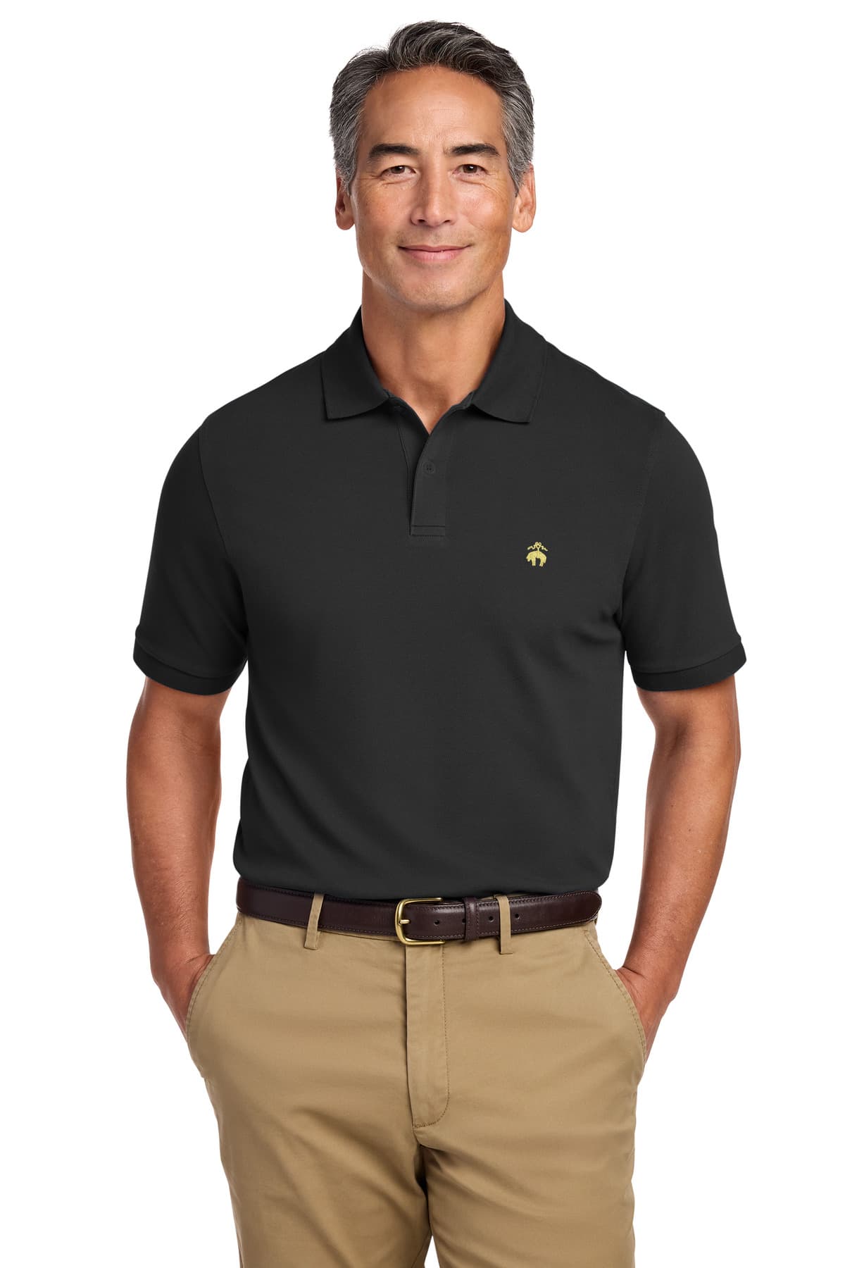 Brooks Brothers ® Pima Cotton Pique Polo BB18200 thumbnail 3
