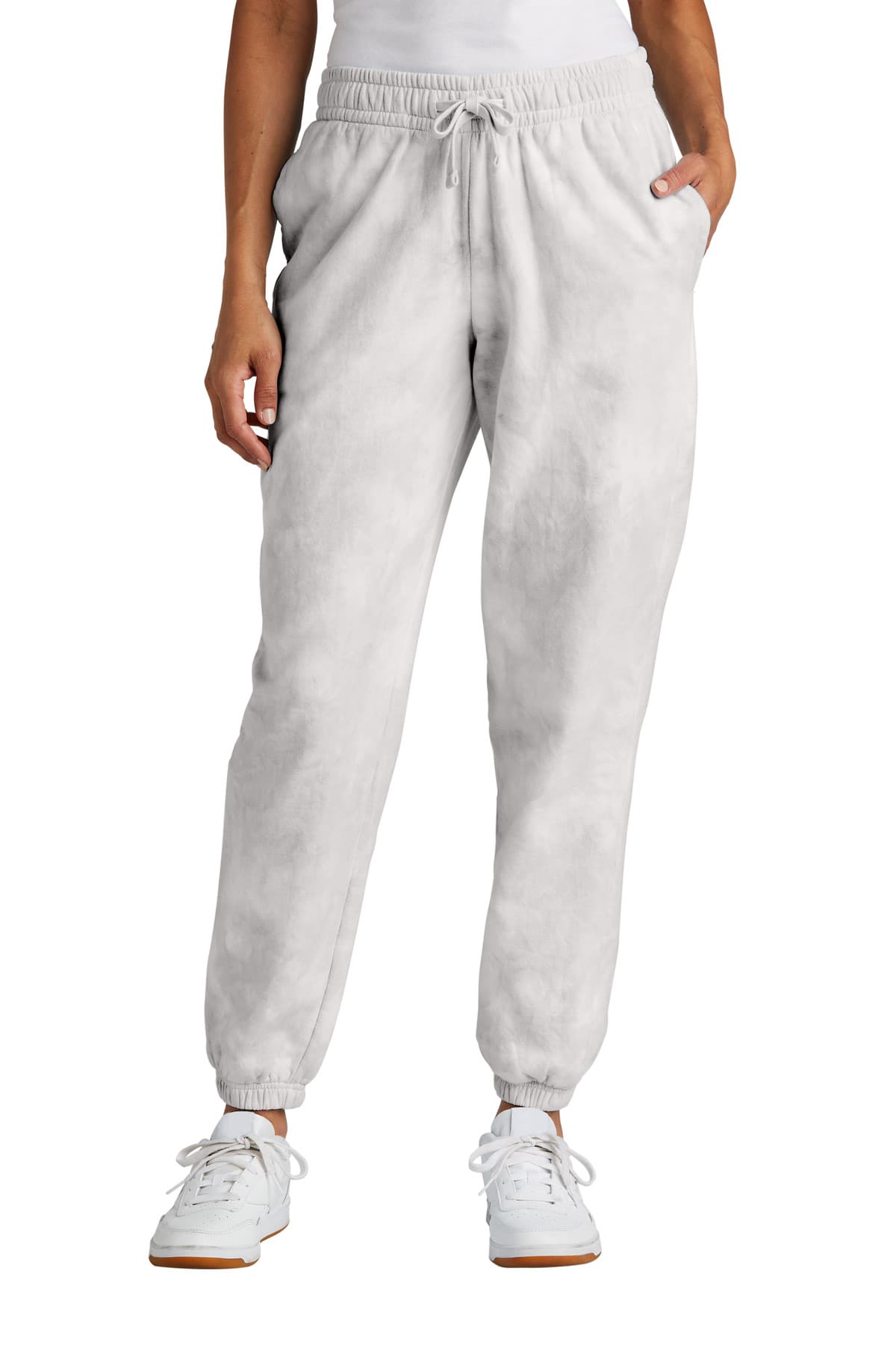 Port & Co  Women's Beach Wash ® Cloud Tie-Dye Sweatpant LPC140P thumbnail 3