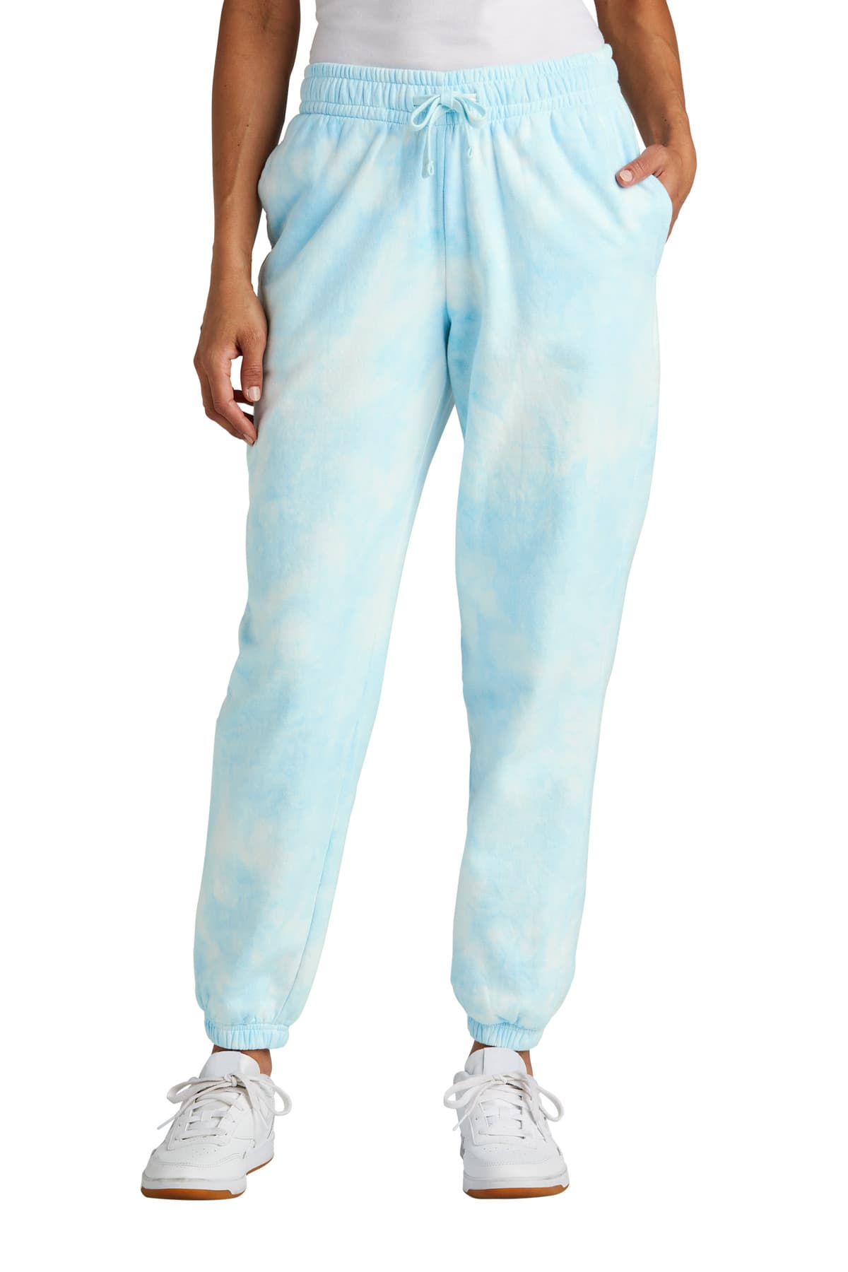 Port & Co  Women's Beach Wash ® Cloud Tie-Dye Sweatpant LPC140P thumbnail 5