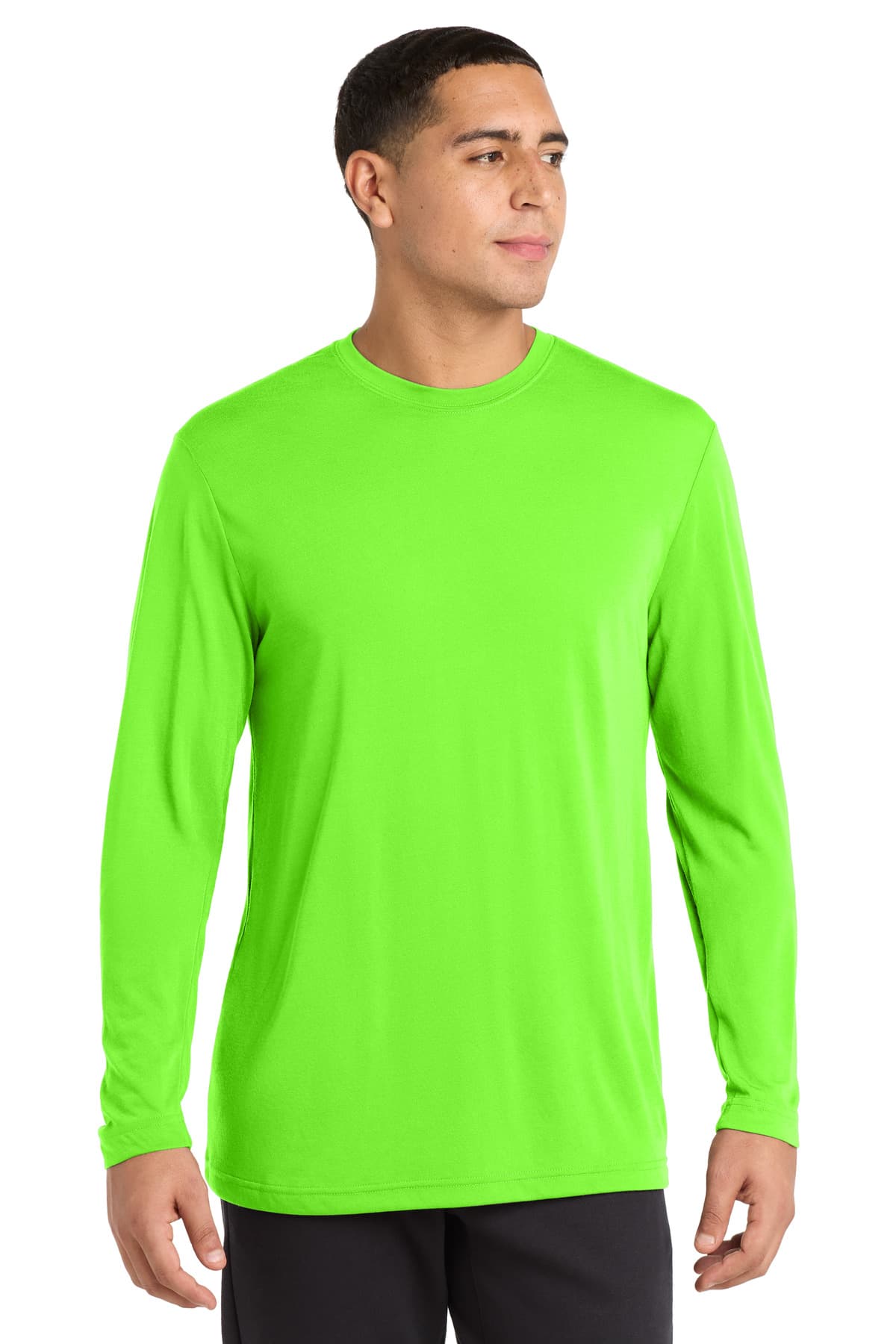Sport-Tek ® Long Sleeve PosiCharge ® Competitor  Cotton Touch  Tee. ST450LS thumbnail 5