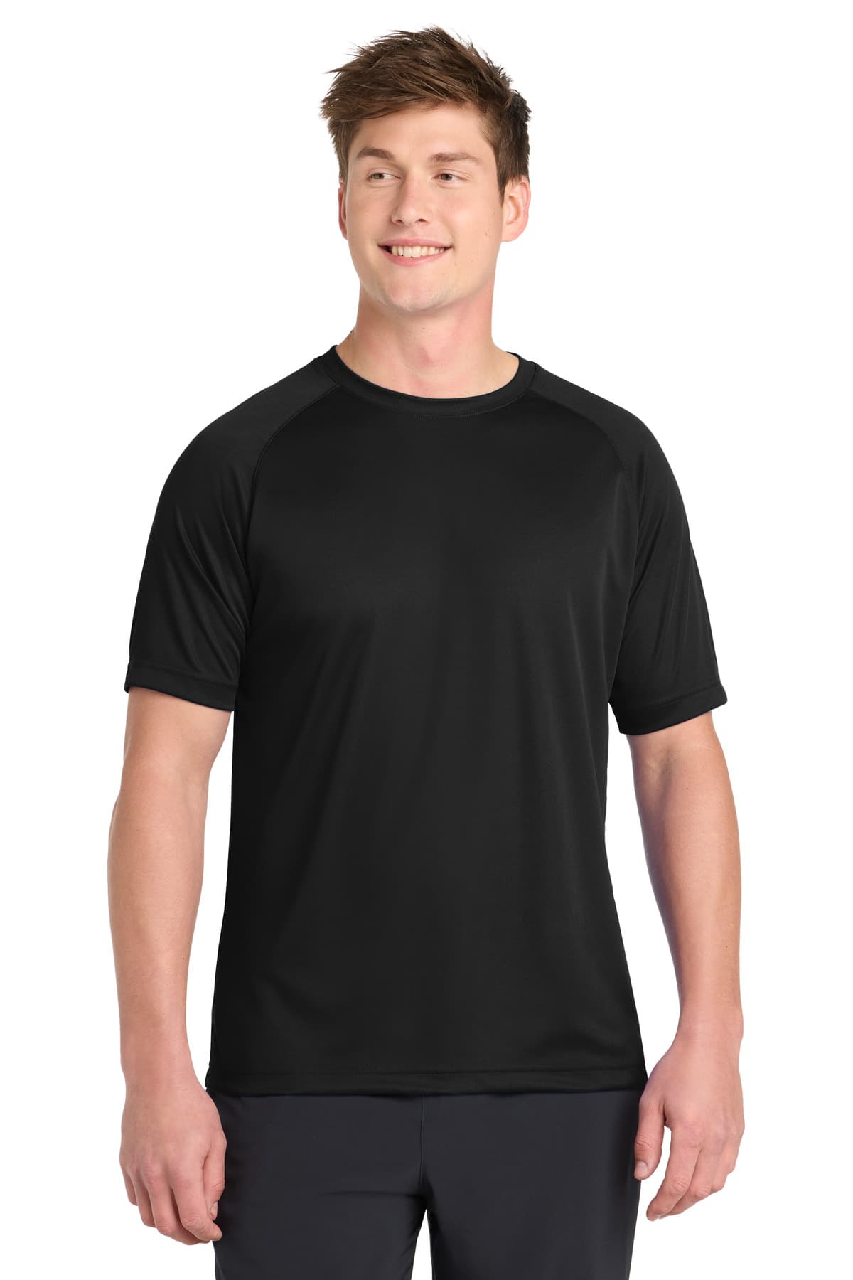 Sport-Tek ® Dry Zone ® Short Sleeve Raglan T-Shirt. T473 thumbnail 2