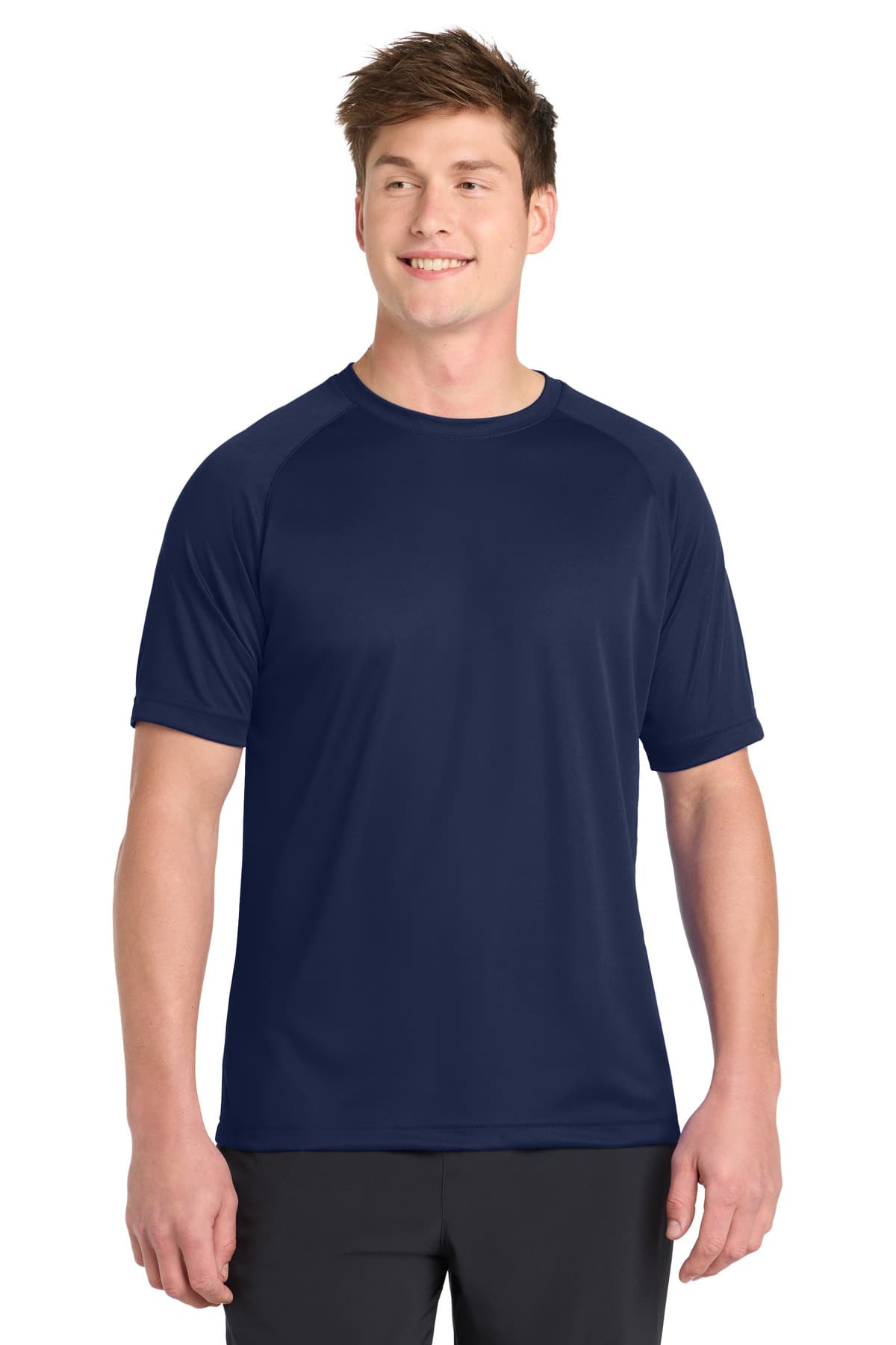 Sport-Tek ® Dry Zone ® Short Sleeve Raglan T-Shirt. T473 thumbnail 3