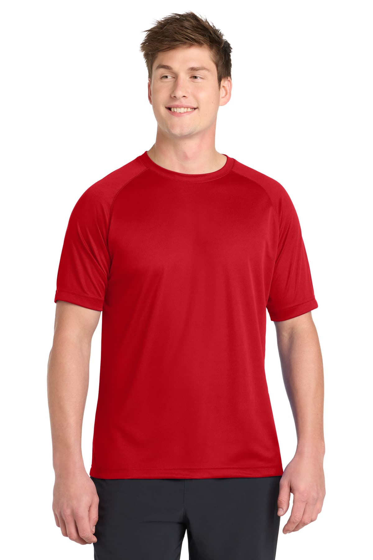 Sport-Tek ® Dry Zone ® Short Sleeve Raglan T-Shirt. T473 thumbnail 4