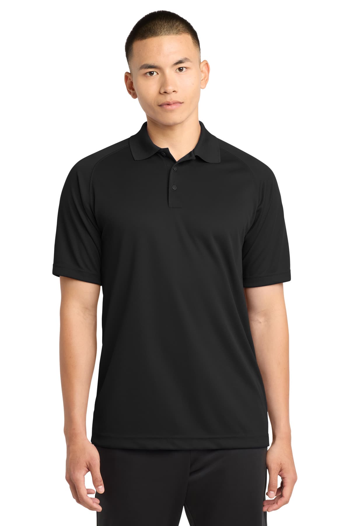 Sport-Tek ® Dry Zone ® Raglan Polo. T475 thumbnail 2