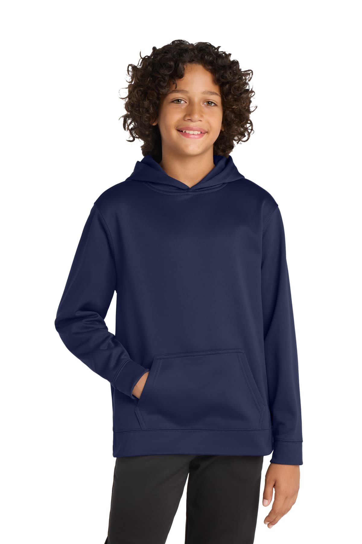 Sport-Tek ® Youth Sport-Wick ® Fleece Hooded Pullover. YST244 thumbnail 5