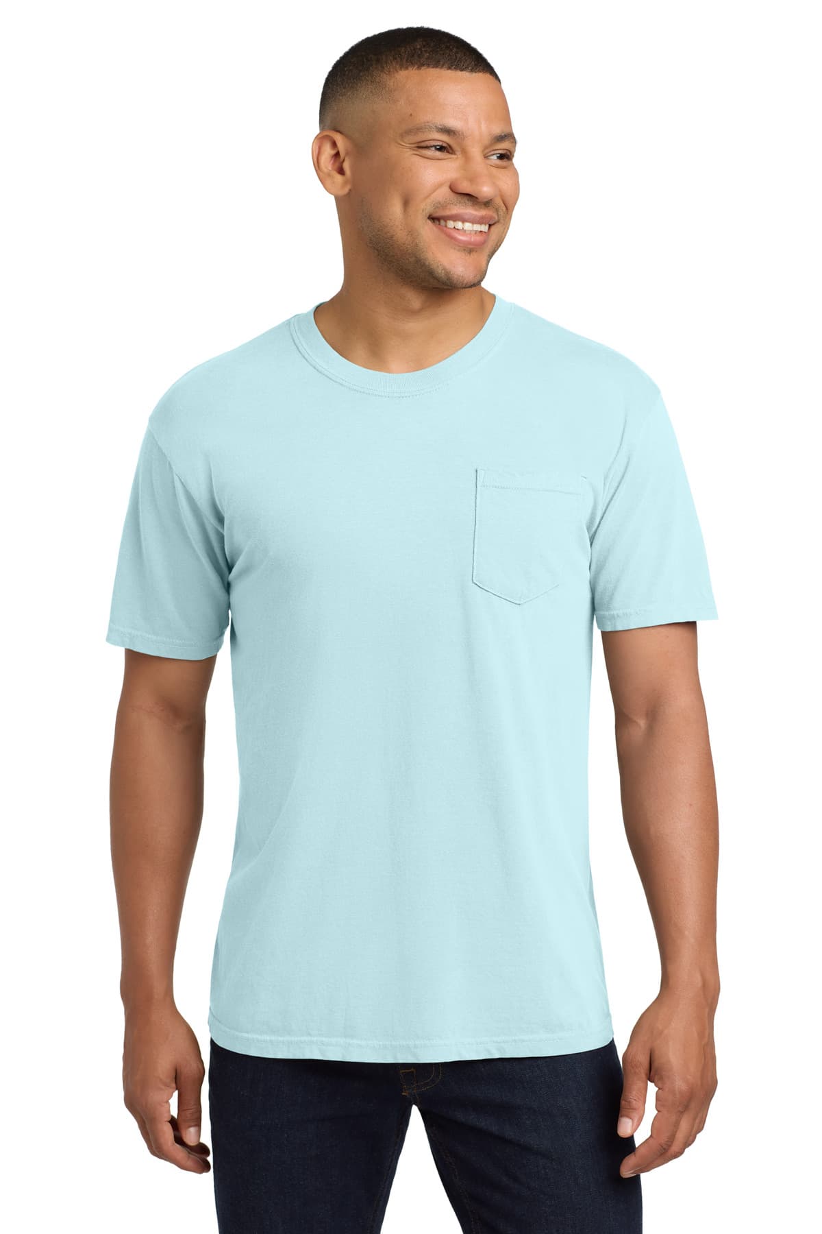 COMFORT COLORS ® Heavyweight Ring Spun Pocket Tee. 6030 thumbnail 4