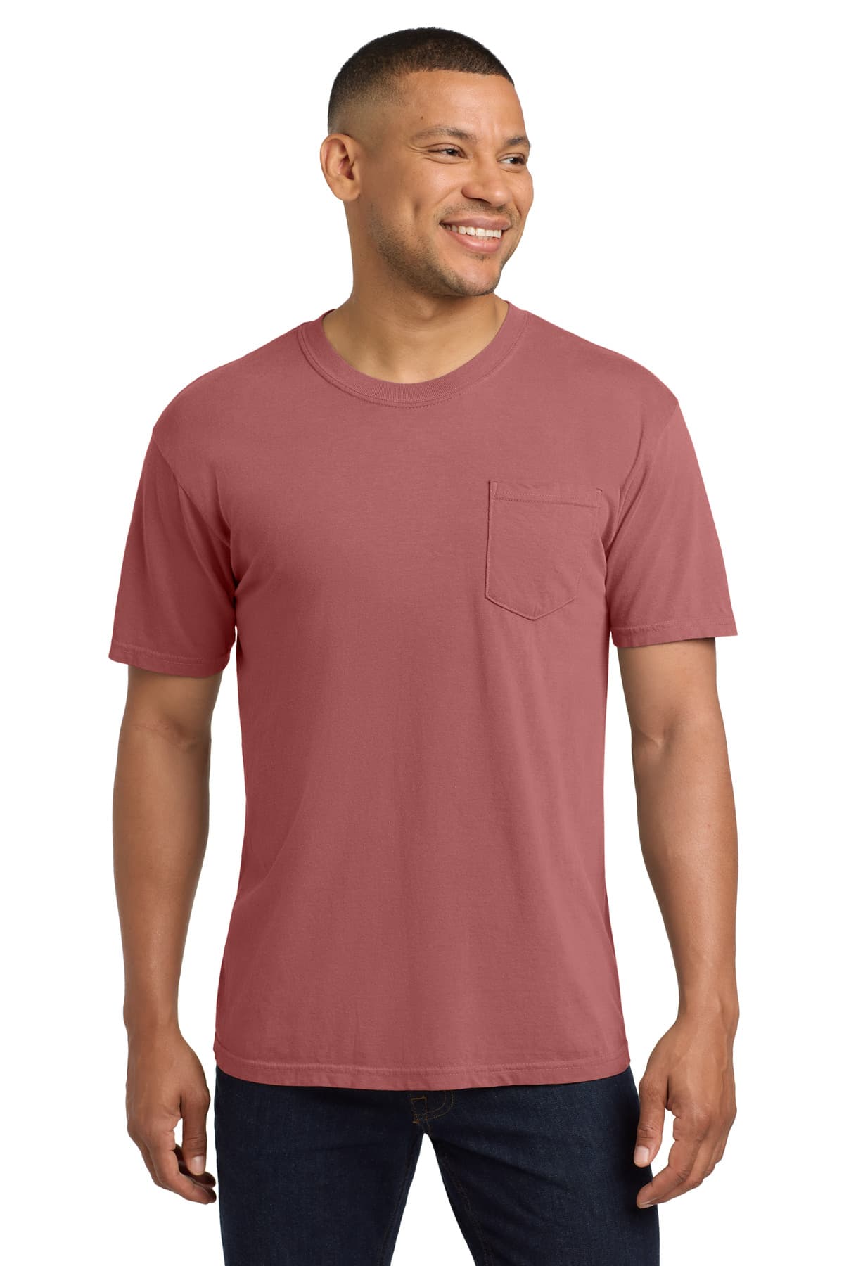 COMFORT COLORS ® Heavyweight Ring Spun Pocket Tee. 6030 thumbnail 5