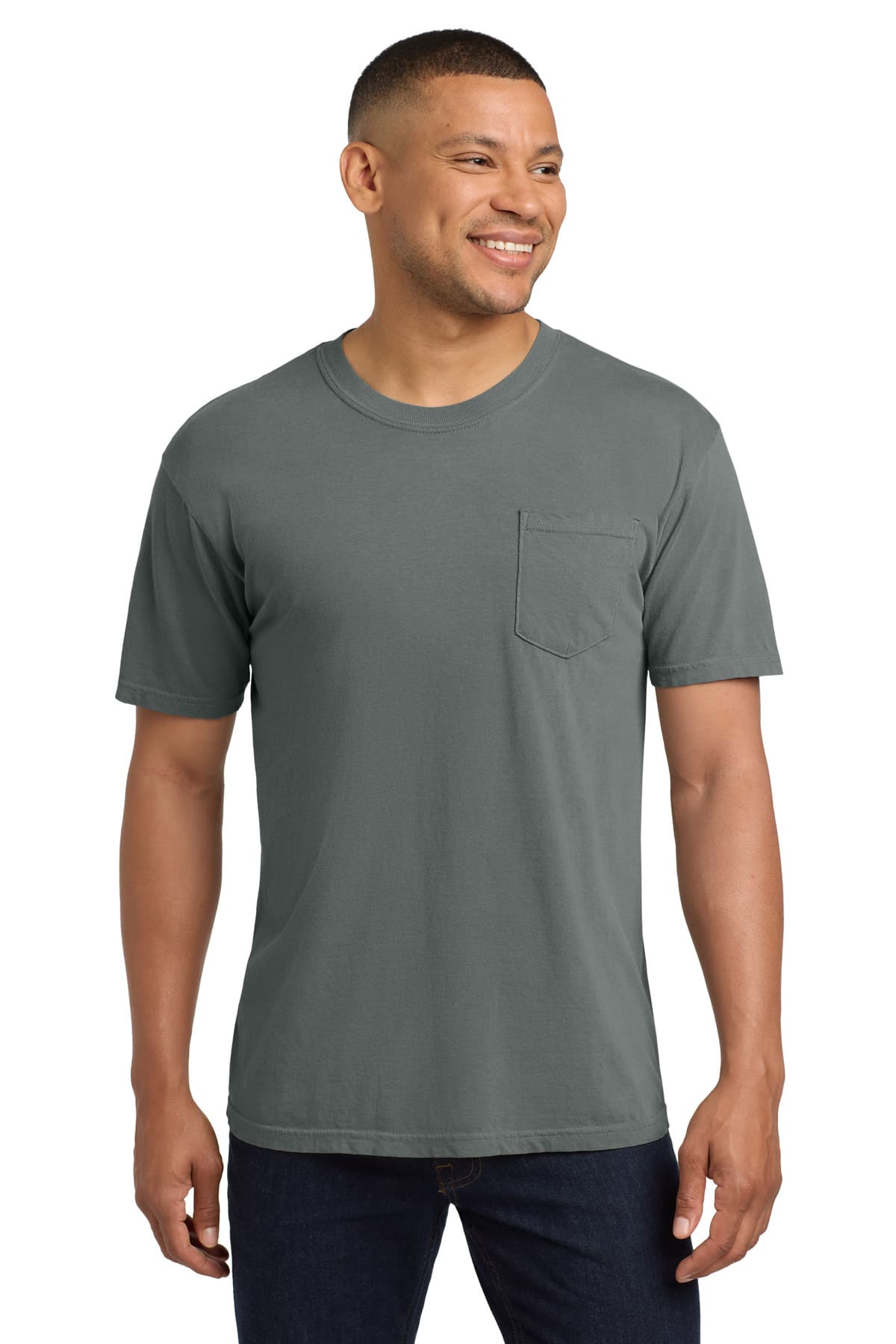 COMFORT COLORS ® Heavyweight Ring Spun Pocket Tee. 6030 thumbnail 3