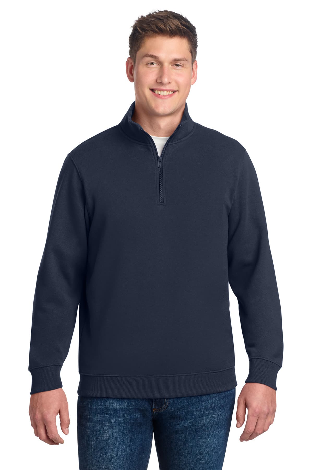 Sport-Tek ® Tall 1/4-Zip Sweatshirt. TST253 thumbnail 4