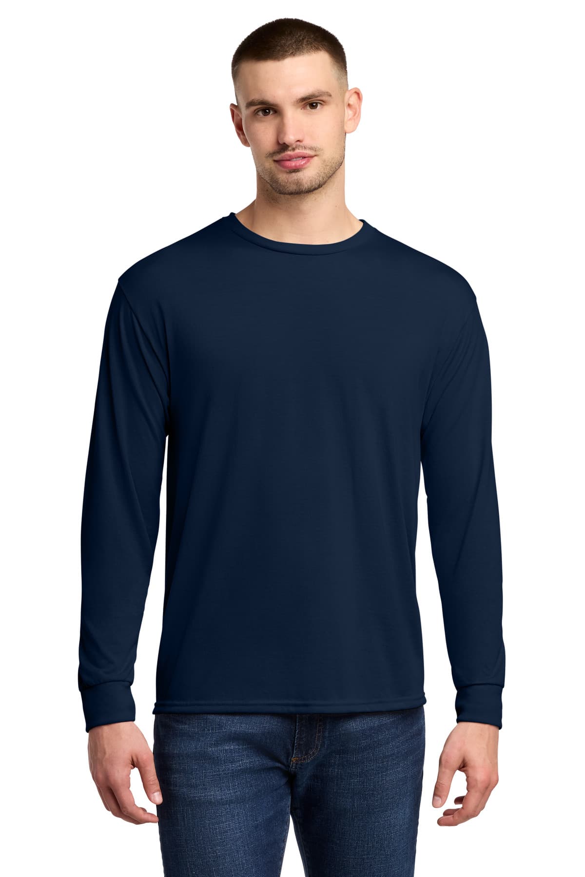 Jerzees ® Dri-Power ® 100% Polyester Long Sleeve T-Shirt 21LS thumbnail 4