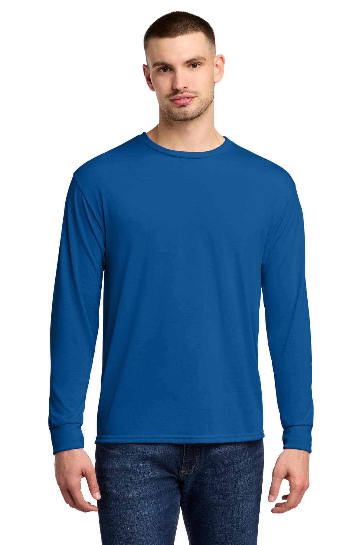 Jerzees ® Dri-Power ® 100% Polyester Long Sleeve T-Shirt 21LS thumbnail 5