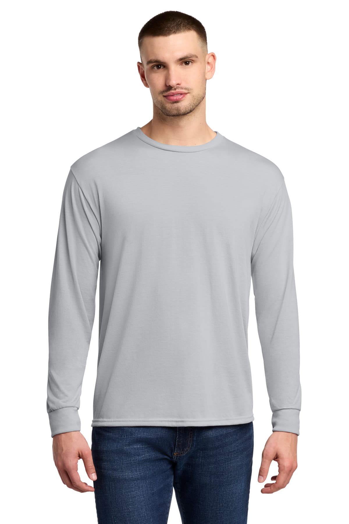 Jerzees ® Dri-Power ® 100% Polyester Long Sleeve T-Shirt 21LS thumbnail 6