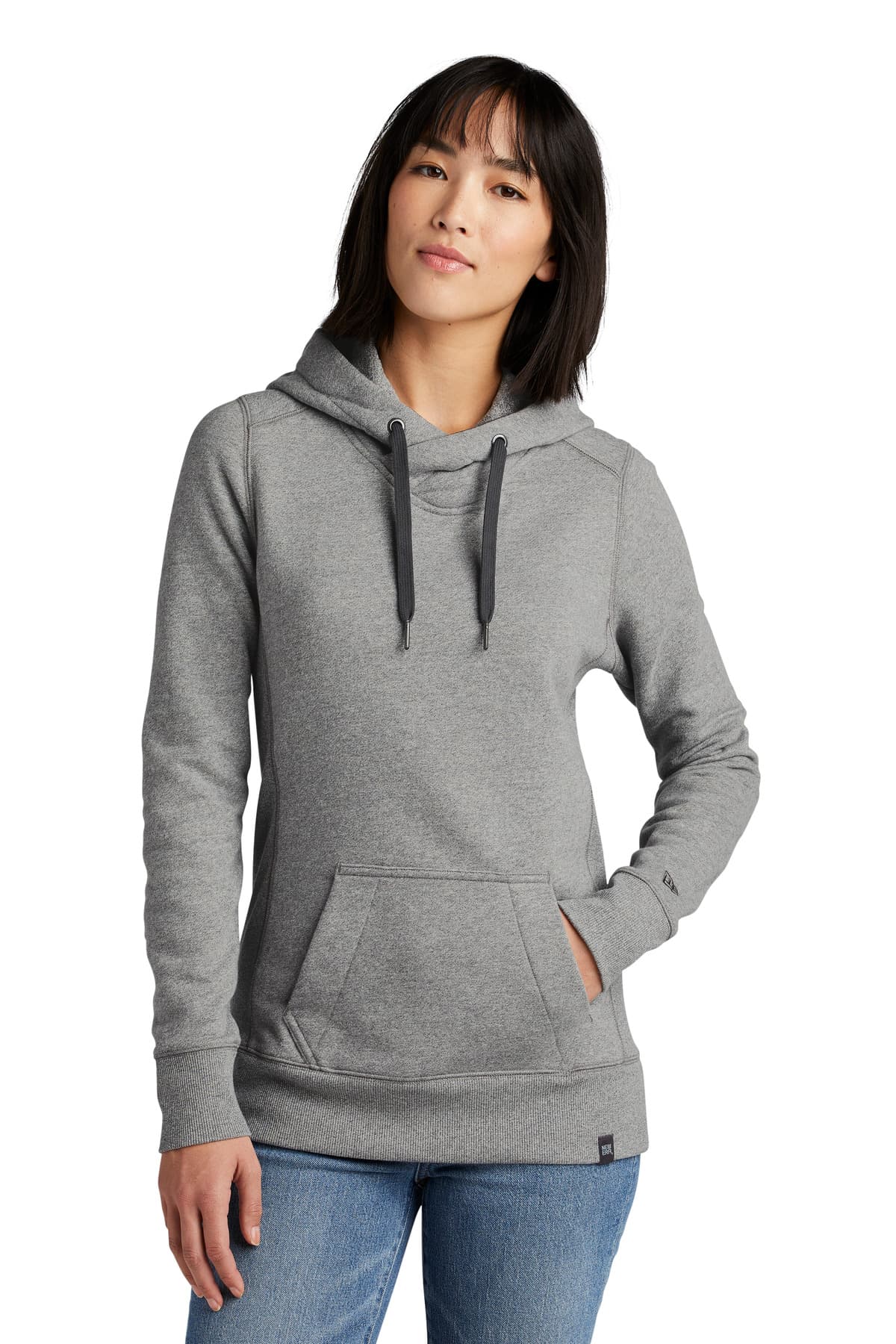 New Era ® Women's French Terry Pullover Hoodie. LNEA500 thumbnail 5
