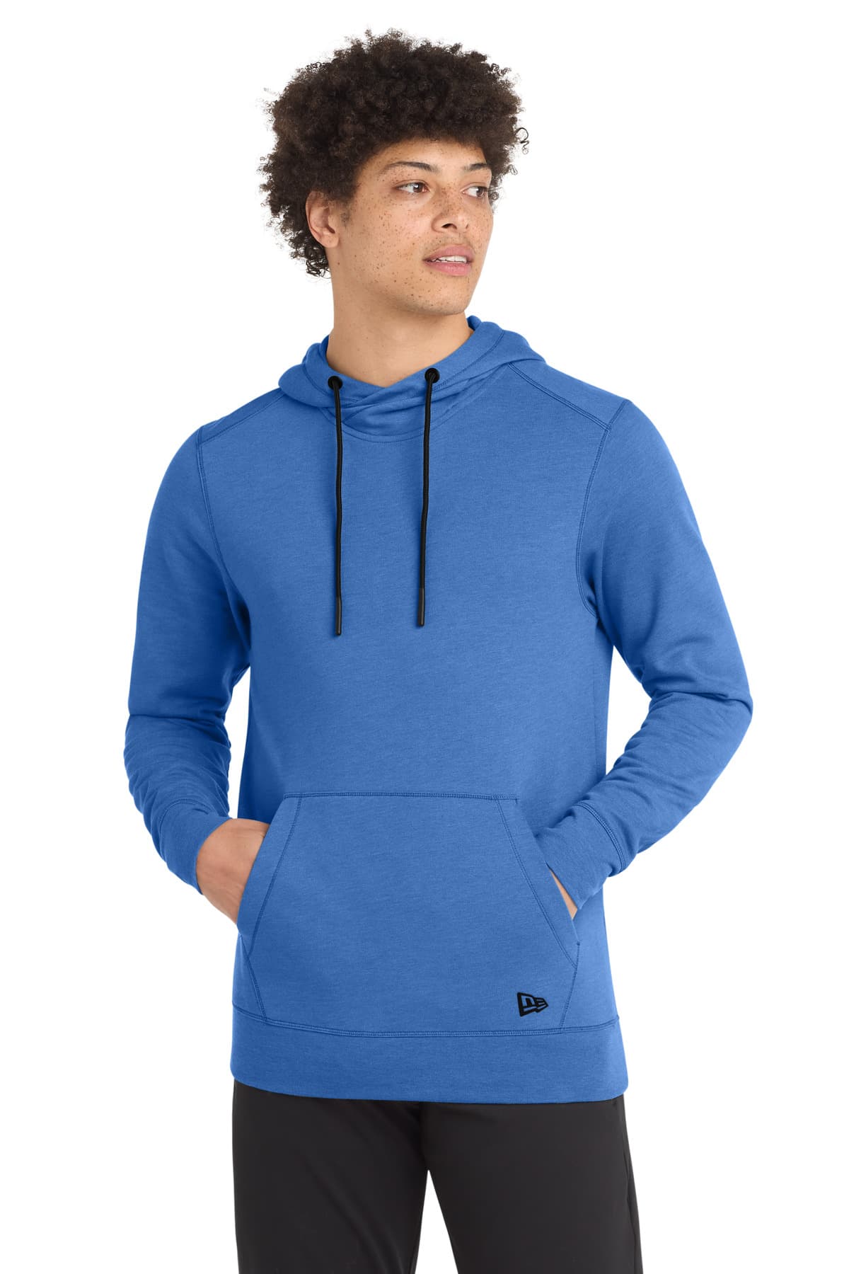 New Era ® Tri-Blend Fleece Pullover Hoodie. NEA510 thumbnail 4