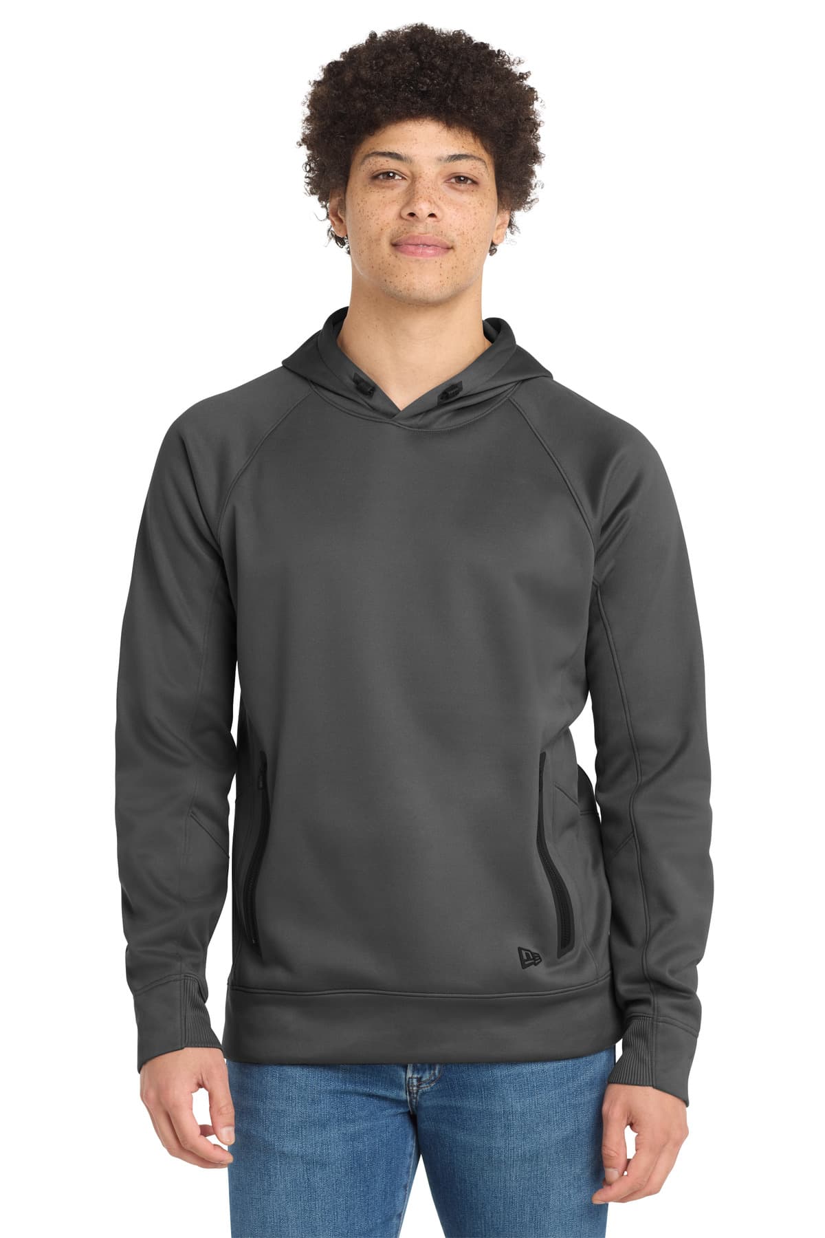 New Era ® Venue Fleece Pullover Hoodie. NEA520 thumbnail 3