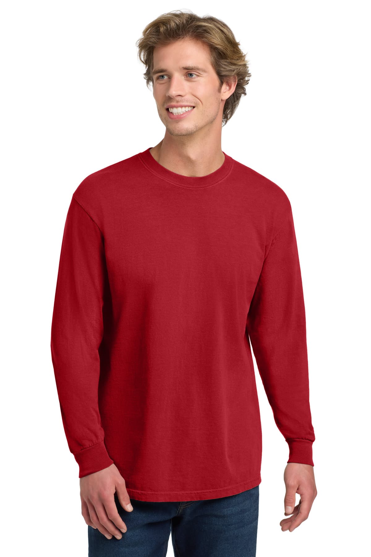 COMFORT COLORS ® Heavyweight Ring Spun Long Sleeve Tee. 6014 thumbnail 6