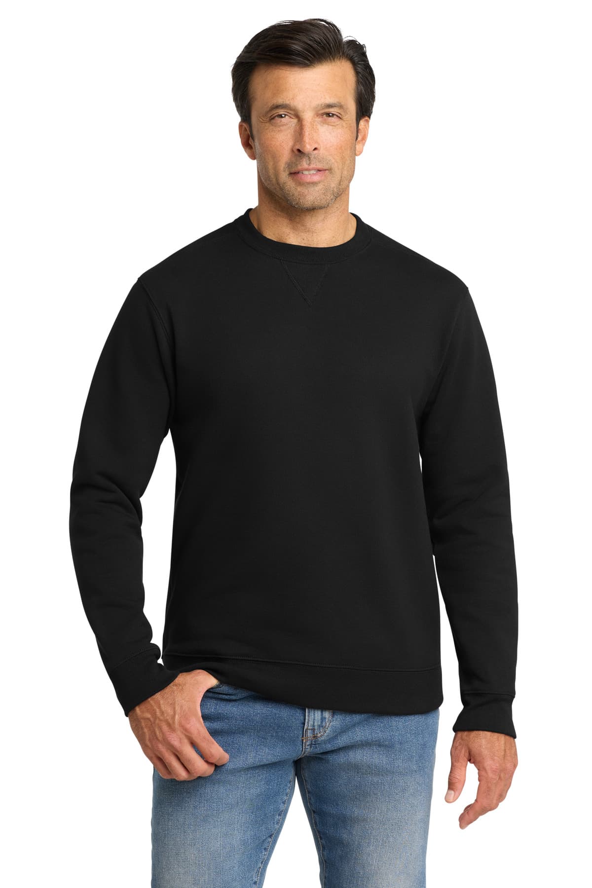 Volunteer Knitwear  Chore Fleece Crewneck VL130 thumbnail 2