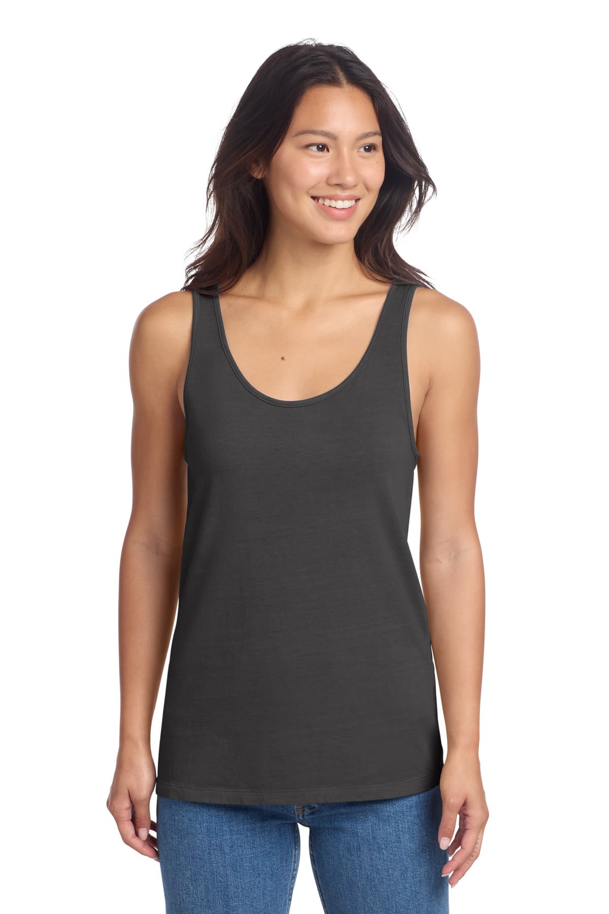 Port & Co  Women's Beach Wash ® Garment-Dyed Tank LPC099TT thumbnail 2