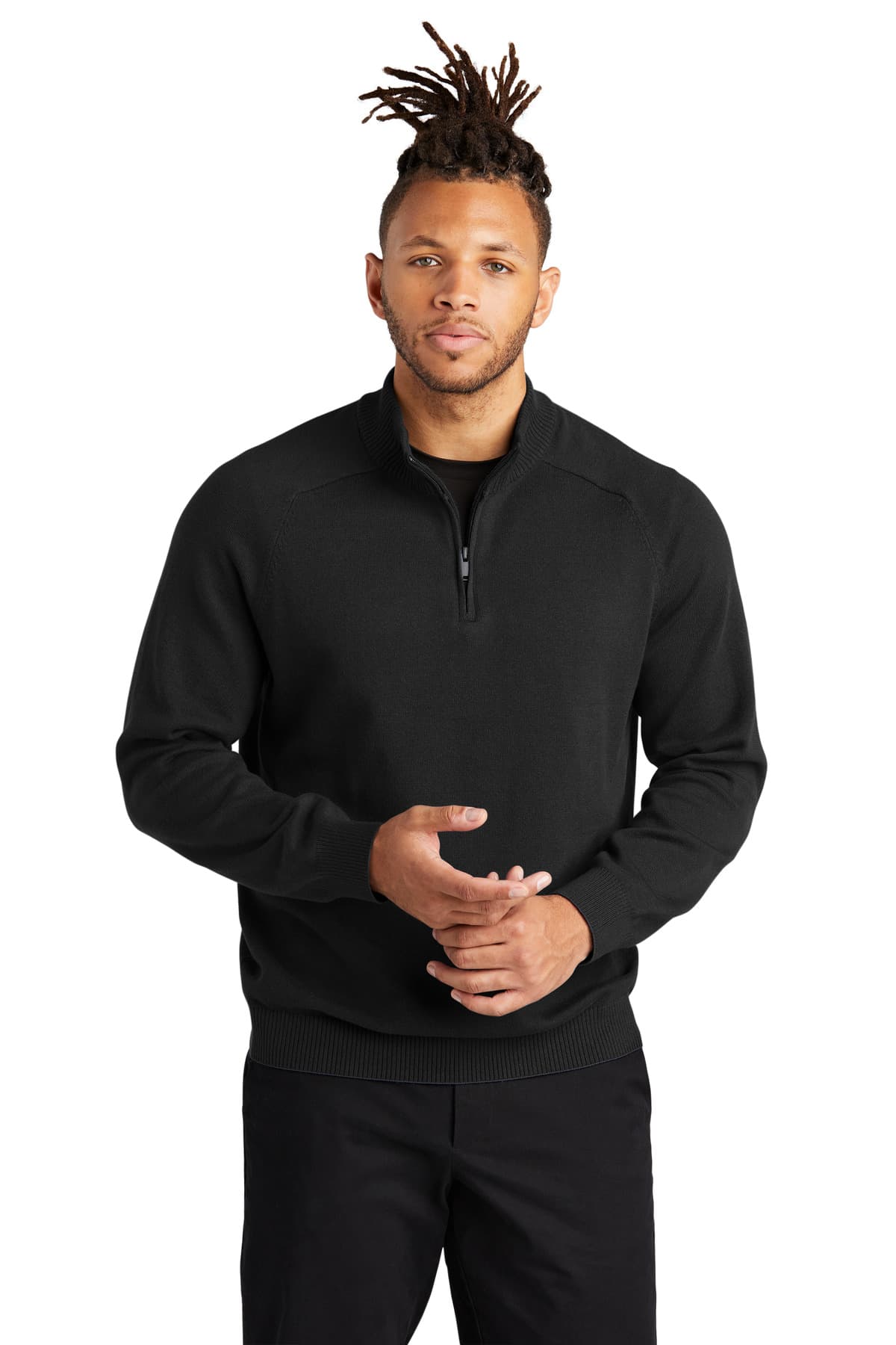 Mercer+Mettle ® 1/4-Zip Sweater MM3020 thumbnail 2