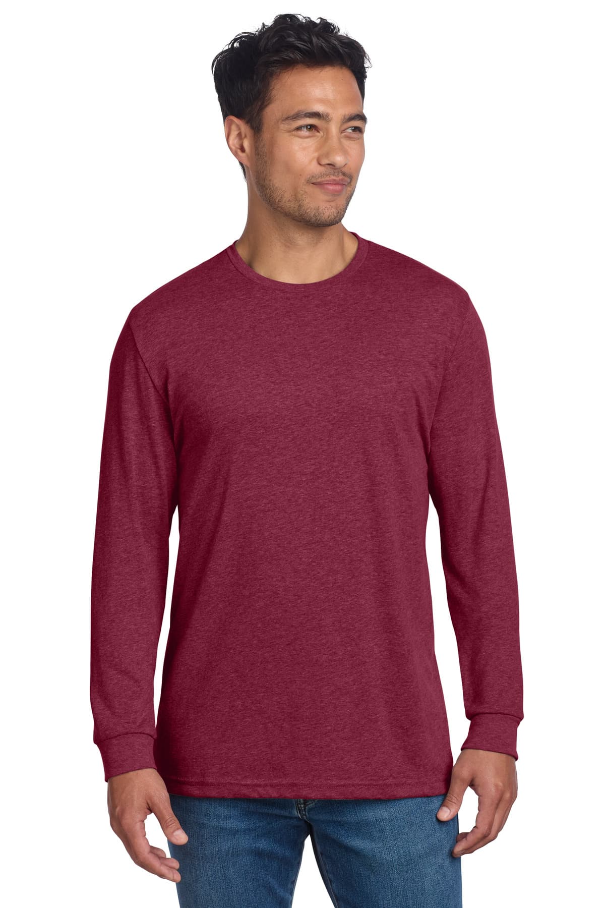 Next Level Apparel ® Adult CVC Long Sleeve Tee NL6211 thumbnail 3